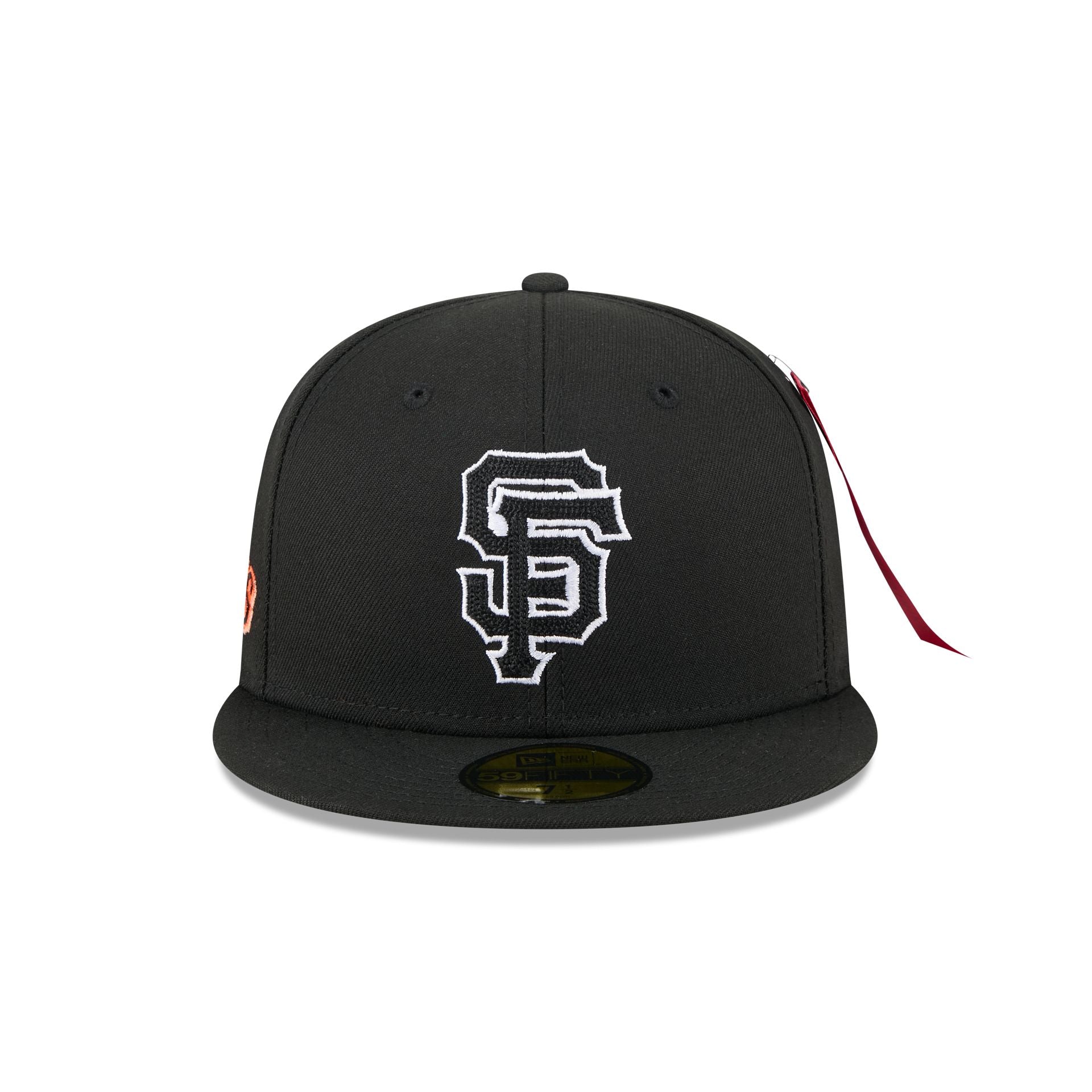 Alpha Industries x San Francisco Giants Black 59FIFTY Fitted Hat - Image 2