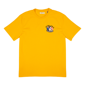 New Era Branded American Headgear Gold T-Shirt