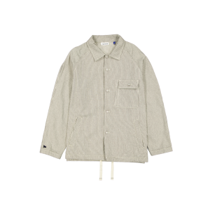 New Era Branded Railroad Stripe Workwear Jacket