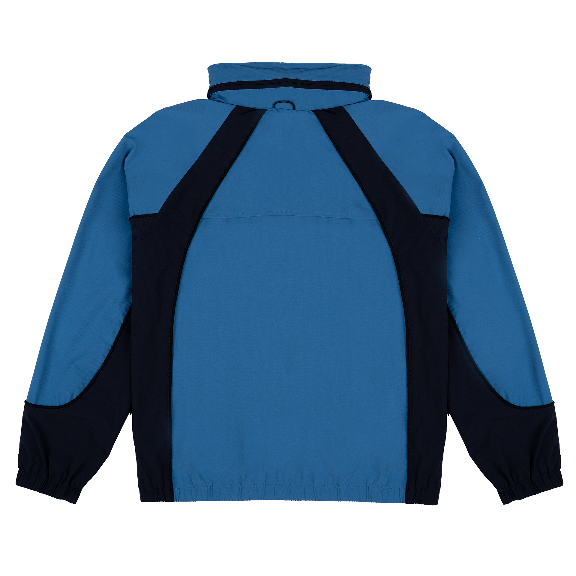 New Era Branded Retro-Tech NE2K Indigo Half-Zip Track Pullover - Image 3