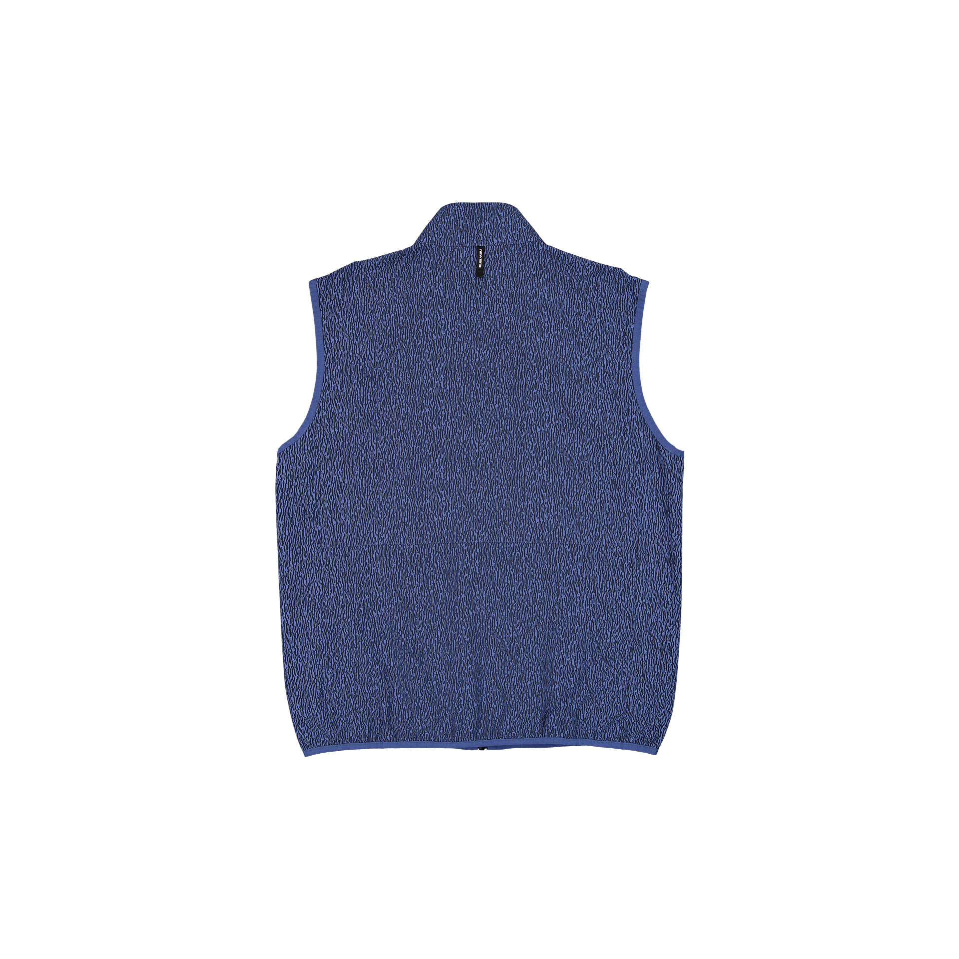 New Era Branded Indigo Bark Print Golf Vest - Image 2