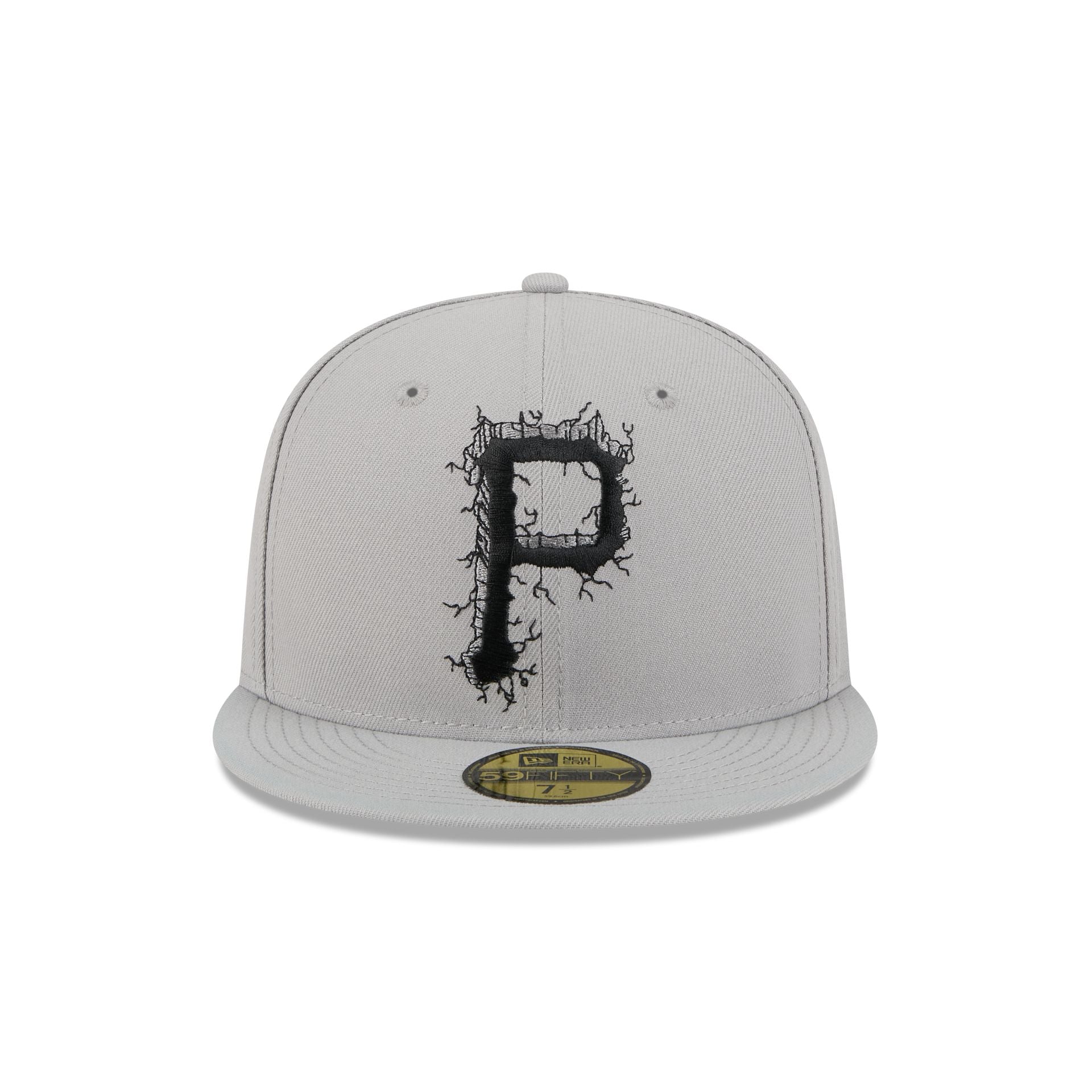 Pittsburgh Pirates Cracked Cement 59FIFTY Fitted Hat - Image 2