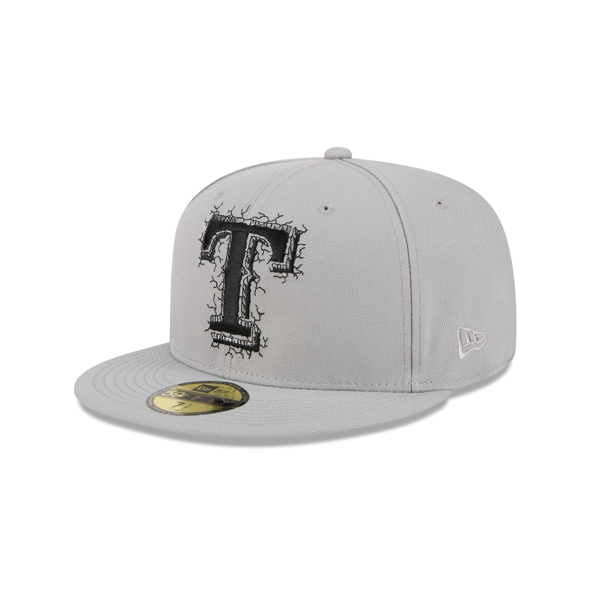 Texas Rangers Cracked Cement 59FIFTY Fitted Hat