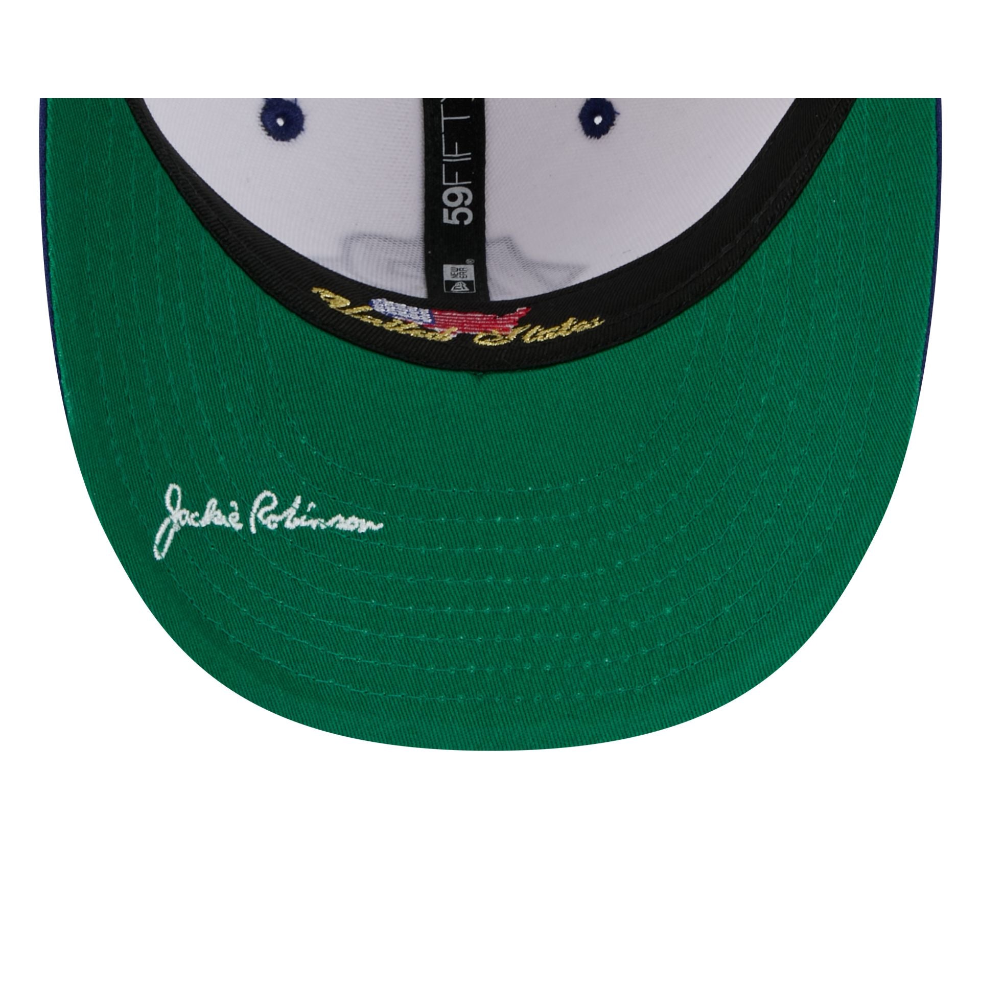 Brooklyn Dodgers Jackie Robinson 59FIFTY Fitted Hat - Image 7