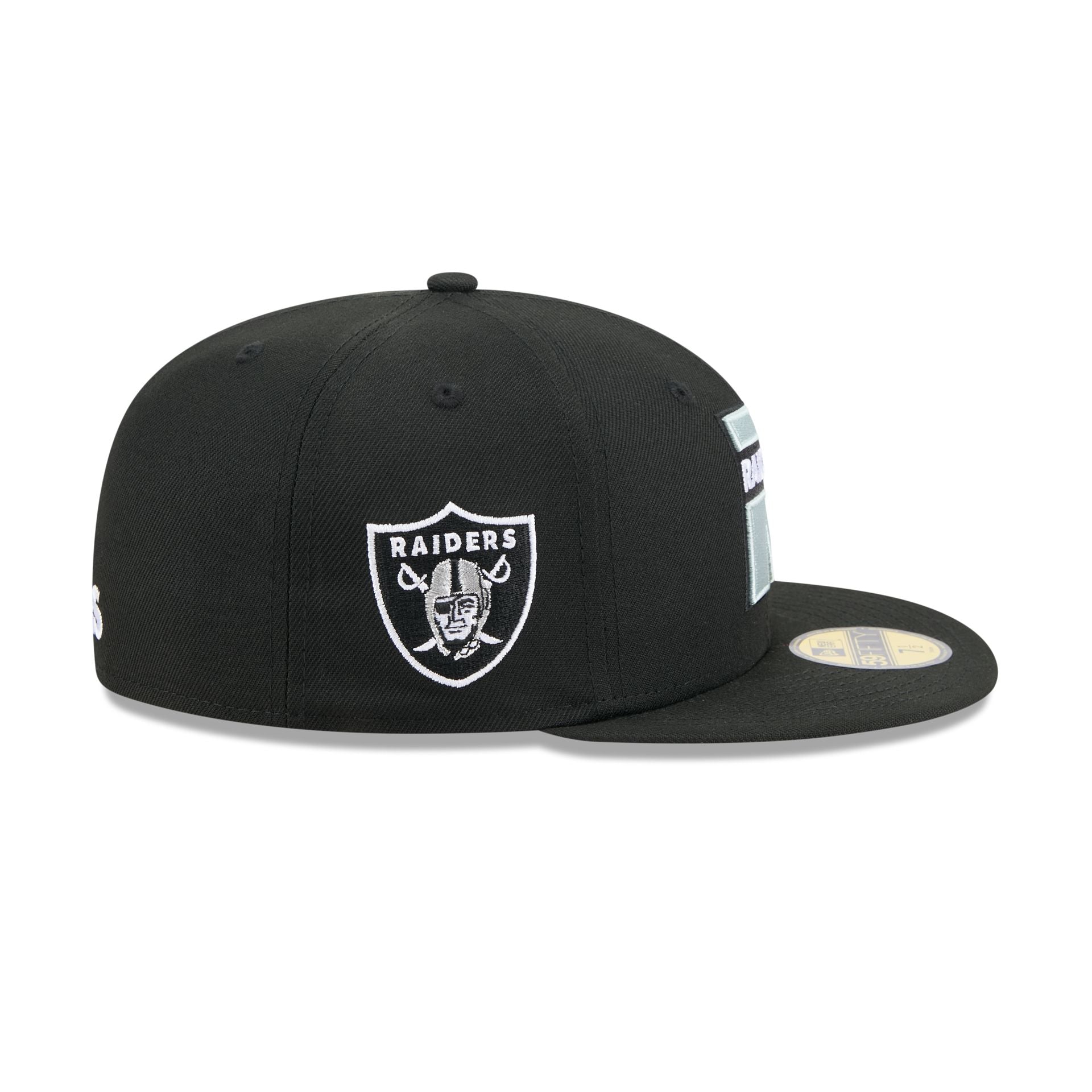 Las Vegas Raiders Deceptor 59FIFTY Fitted Hat - Image 4
