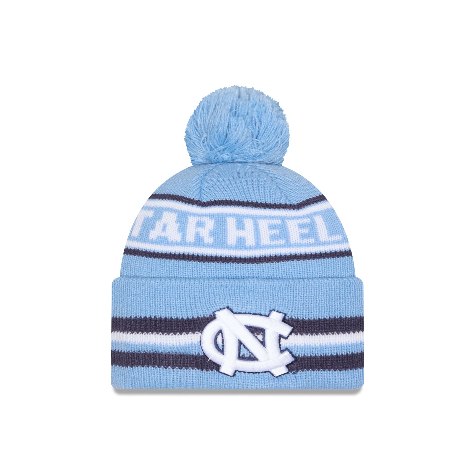 North Carolina Tar Heels Classic Pom Knit Hat