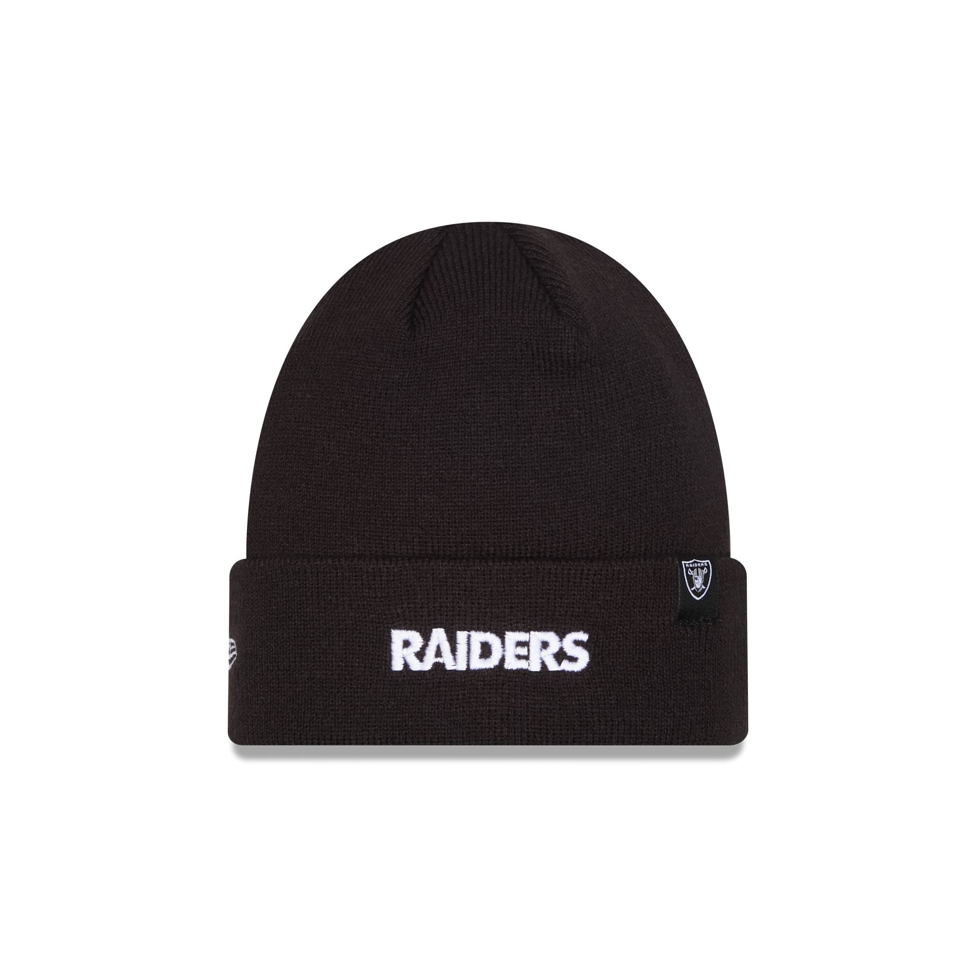 Las Vegas Raiders Deceptor Cuff Knit Beanie - Image 3