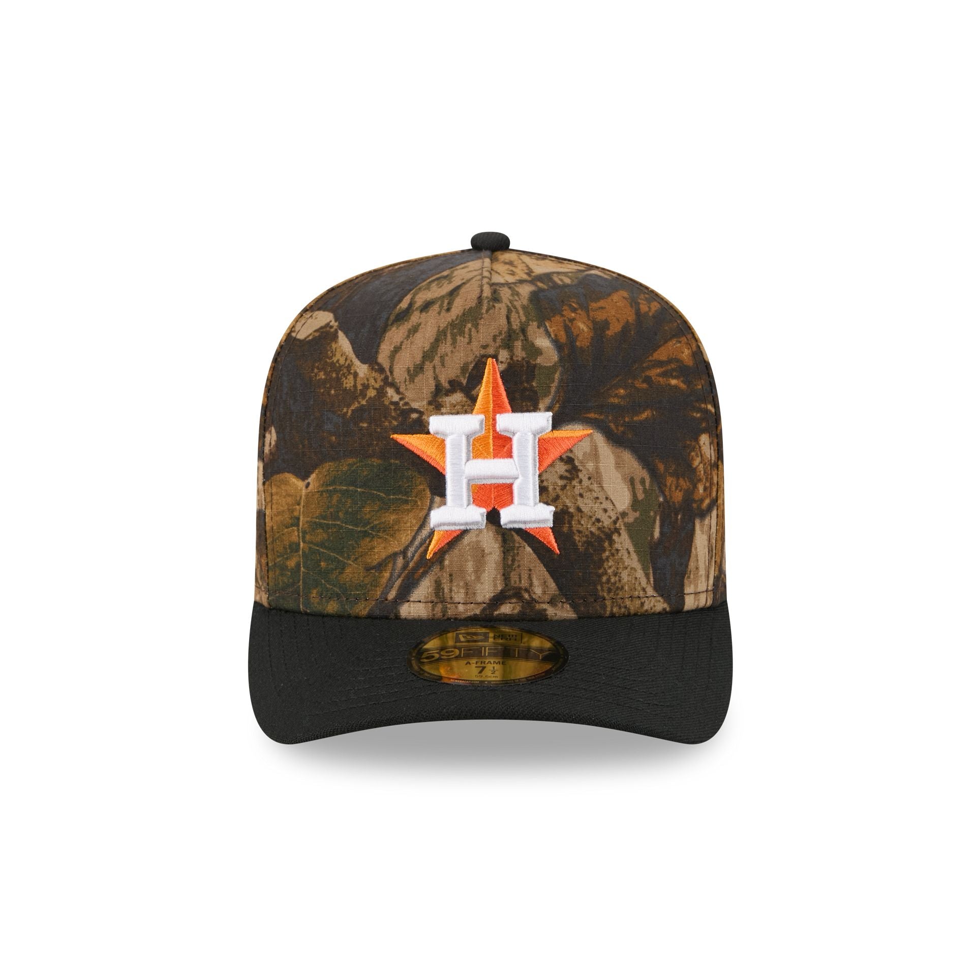 Houston Astros Ripstop Camo 59FIFTY A-Frame Fitted Hat - Image 2