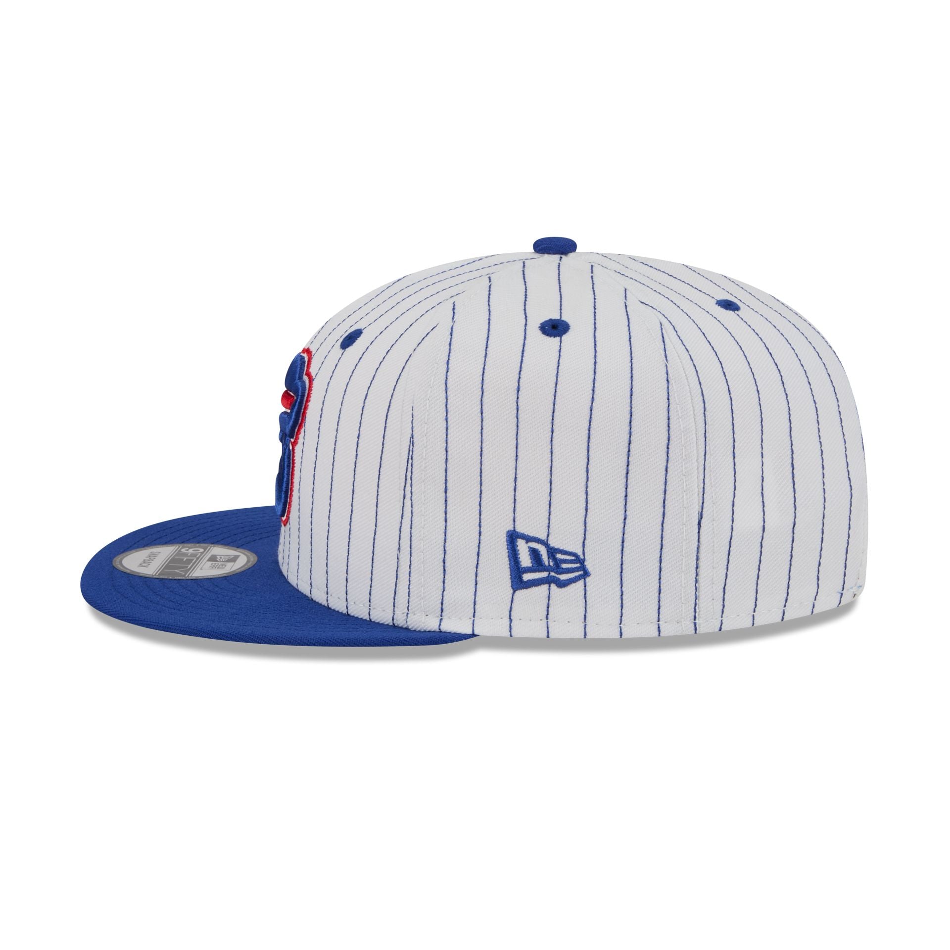 Buffalo Bills Deceptor Pinstripe 9FIFTY Snapback Hat - Image 5