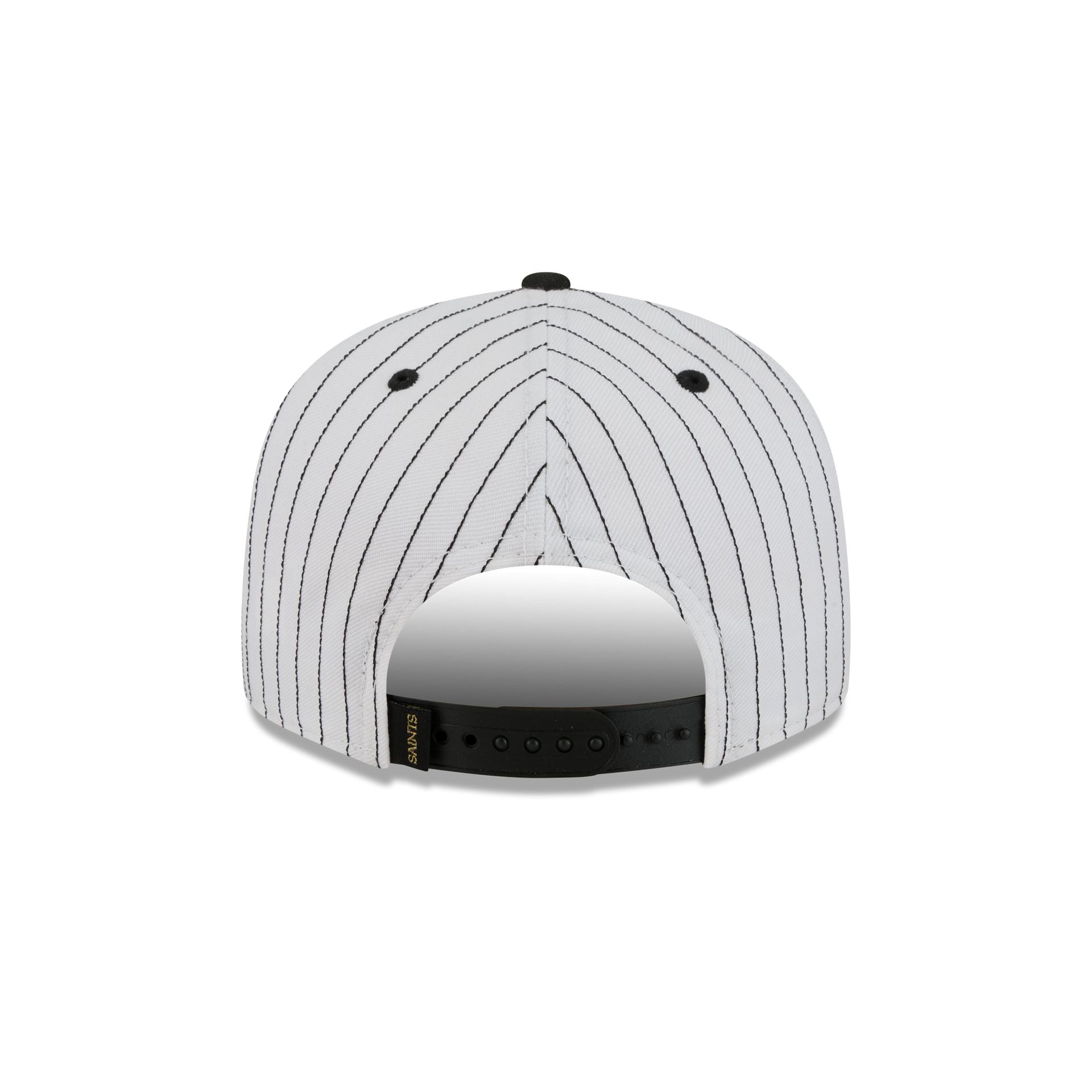 New Orleans Saints Deceptor Pinstripe 9FIFTY Snapback Hat - Image 6
