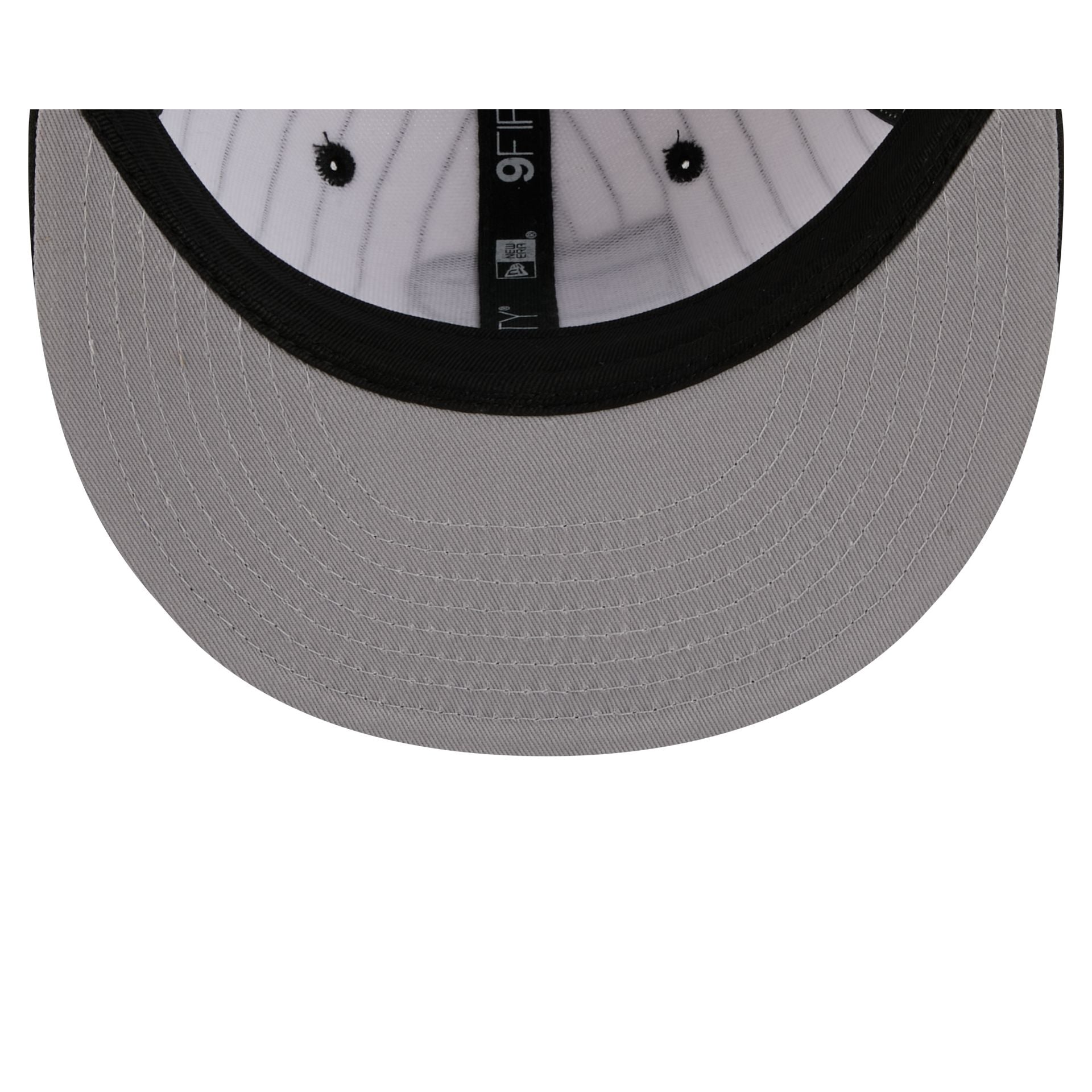 Las Vegas Raiders Deceptor Pinstripe 9FIFTY Snapback Hat - Image 7