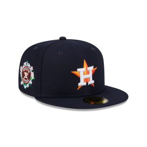 Houston Astros Floral Undervisor 59FIFTY Fitted Hat
