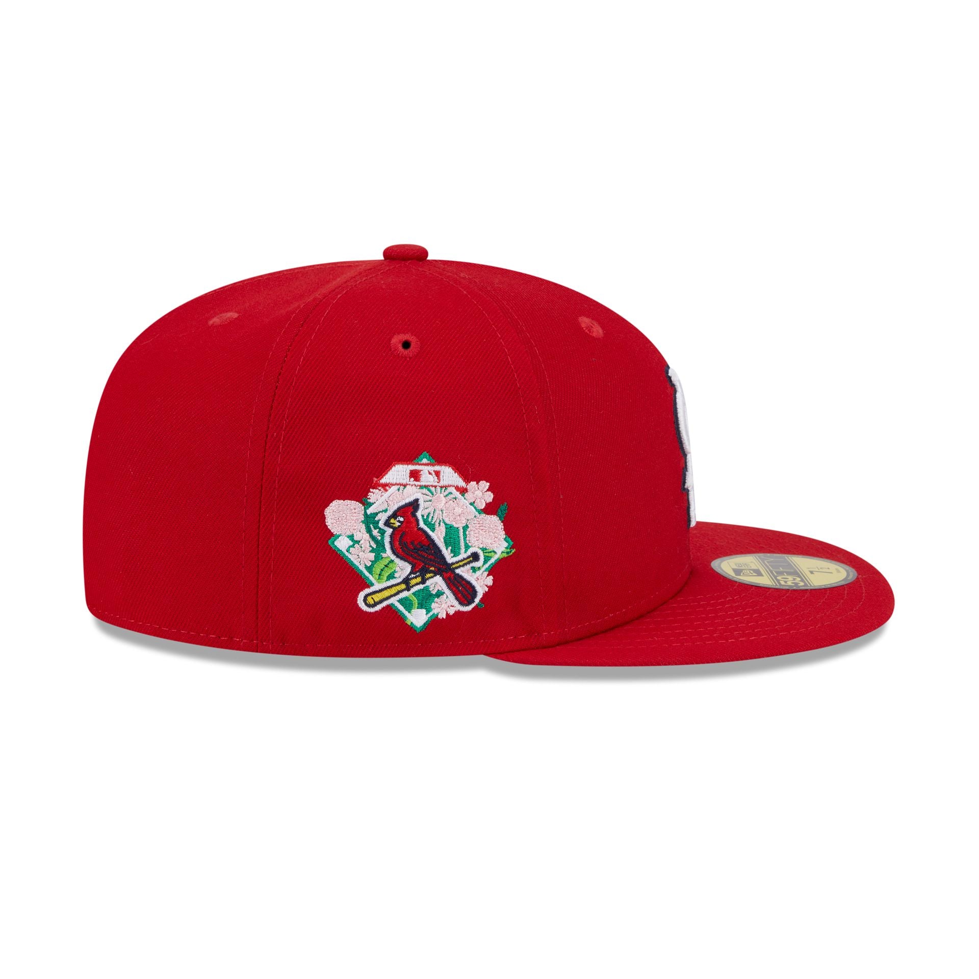 St. Louis Cardinals Floral Undervisor 59FIFTY Fitted Hat - Image 4