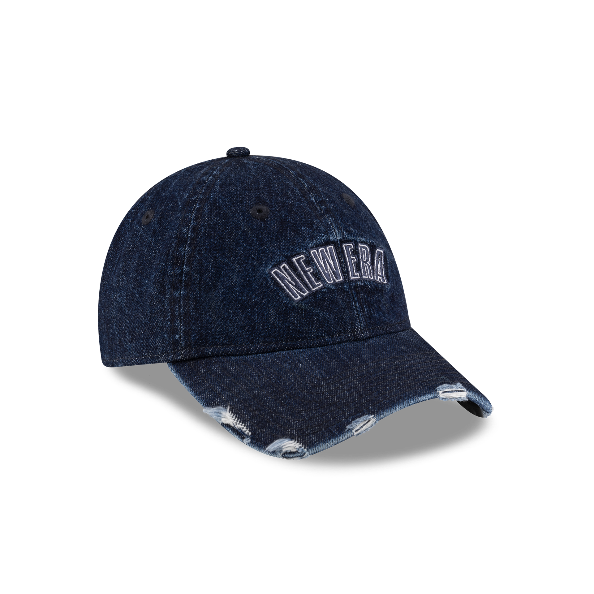 New Era Branded Sweep Rugby Denim Muted Indigo 9FORTY Adjustable Hat - Image 3
