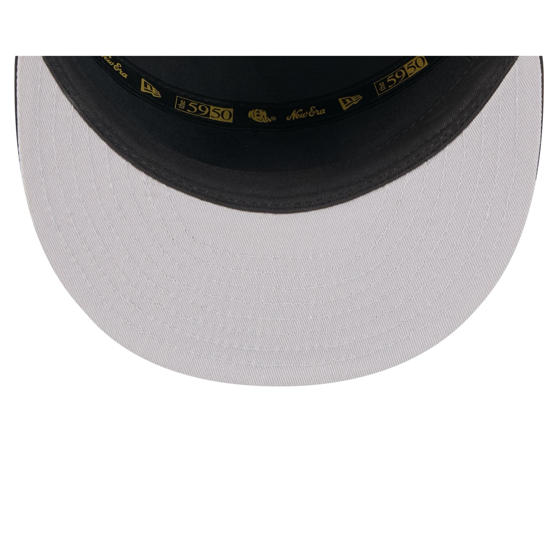 San Diego Padres Black Poly Rope Split Panel 59FIFTY Fitted Hat - Image 7