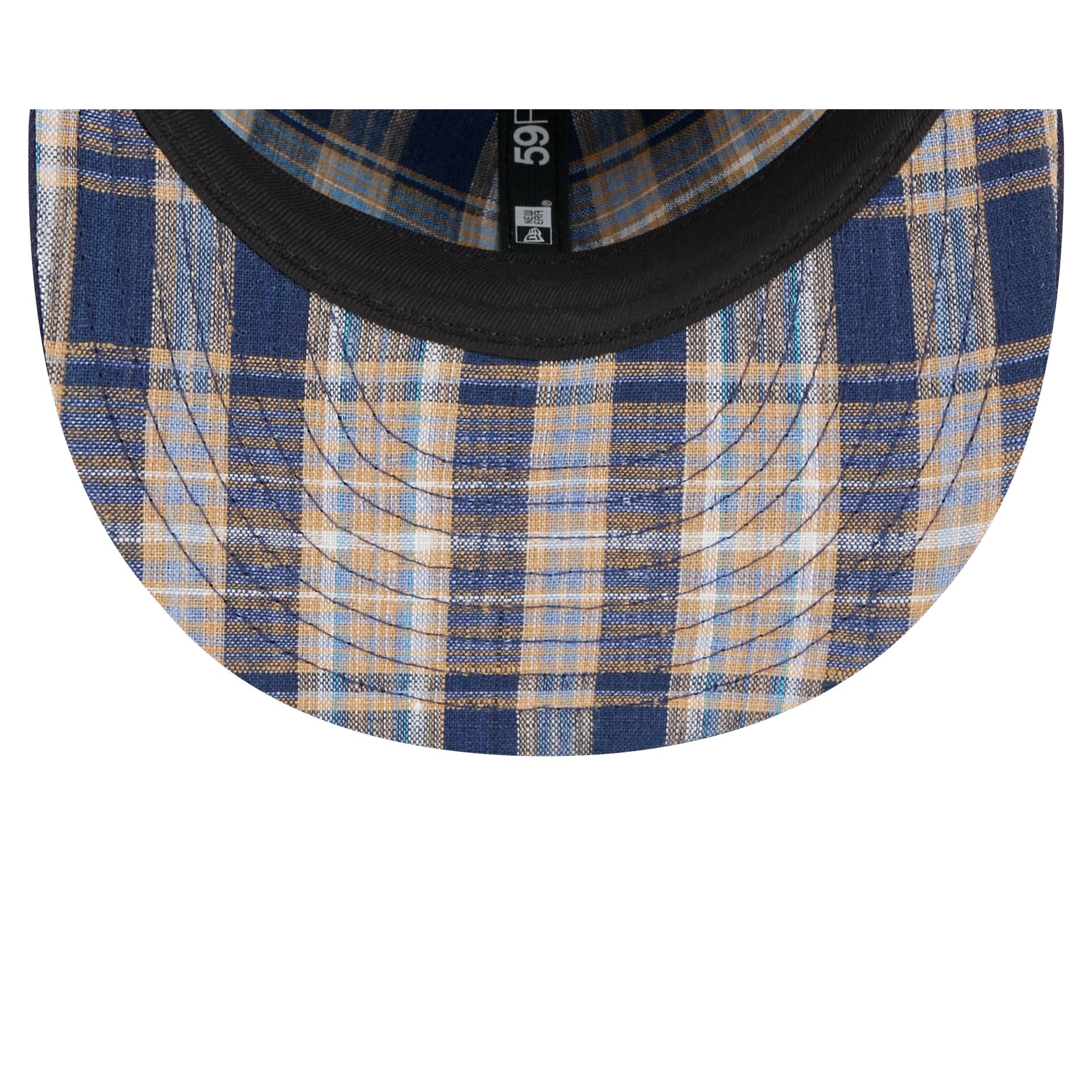 San Francisco Giants Blue Tartan 59FIFTY Fitted Hat - Image 7