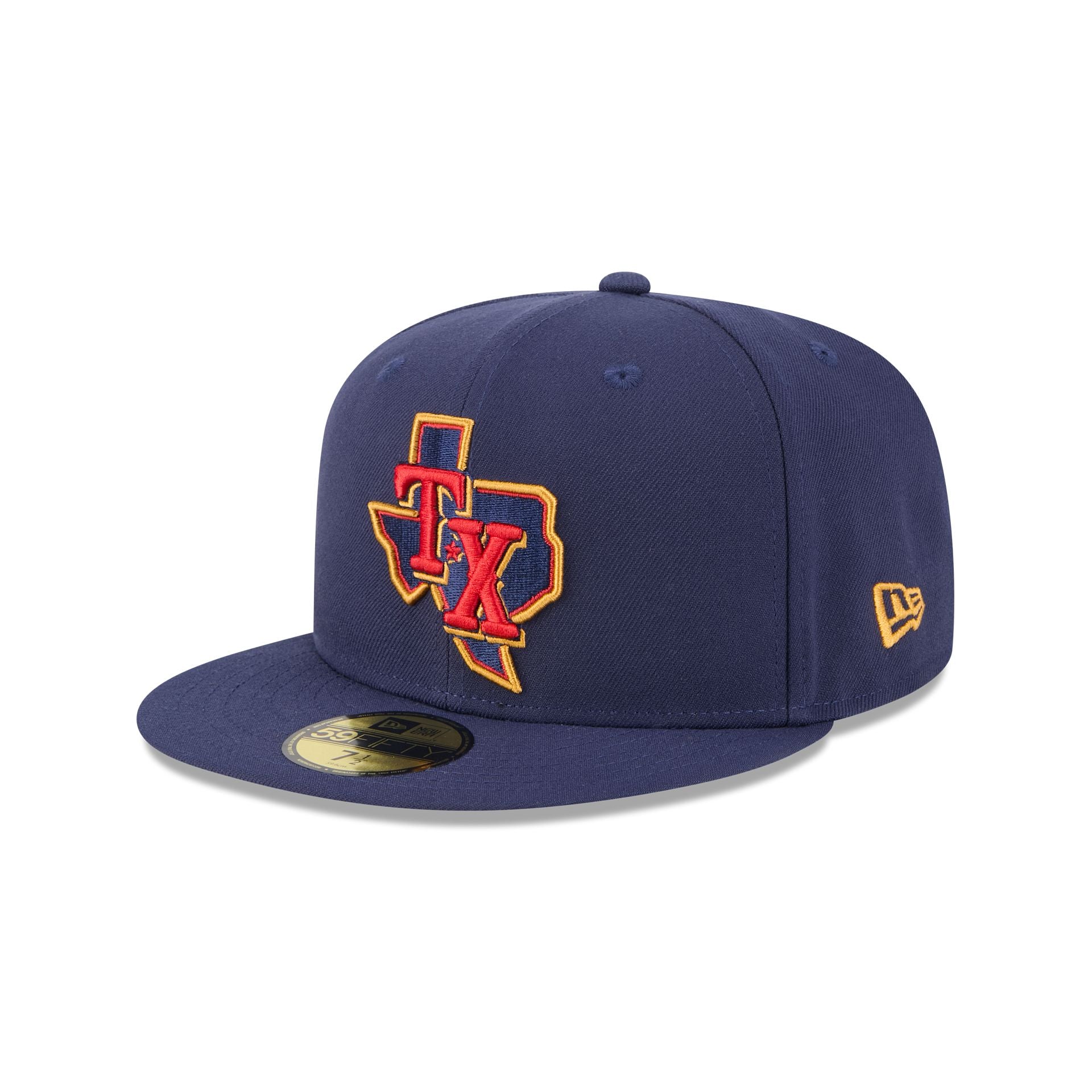 Texas Rangers Blue Tartan 59FIFTY Fitted Hat - Image 3