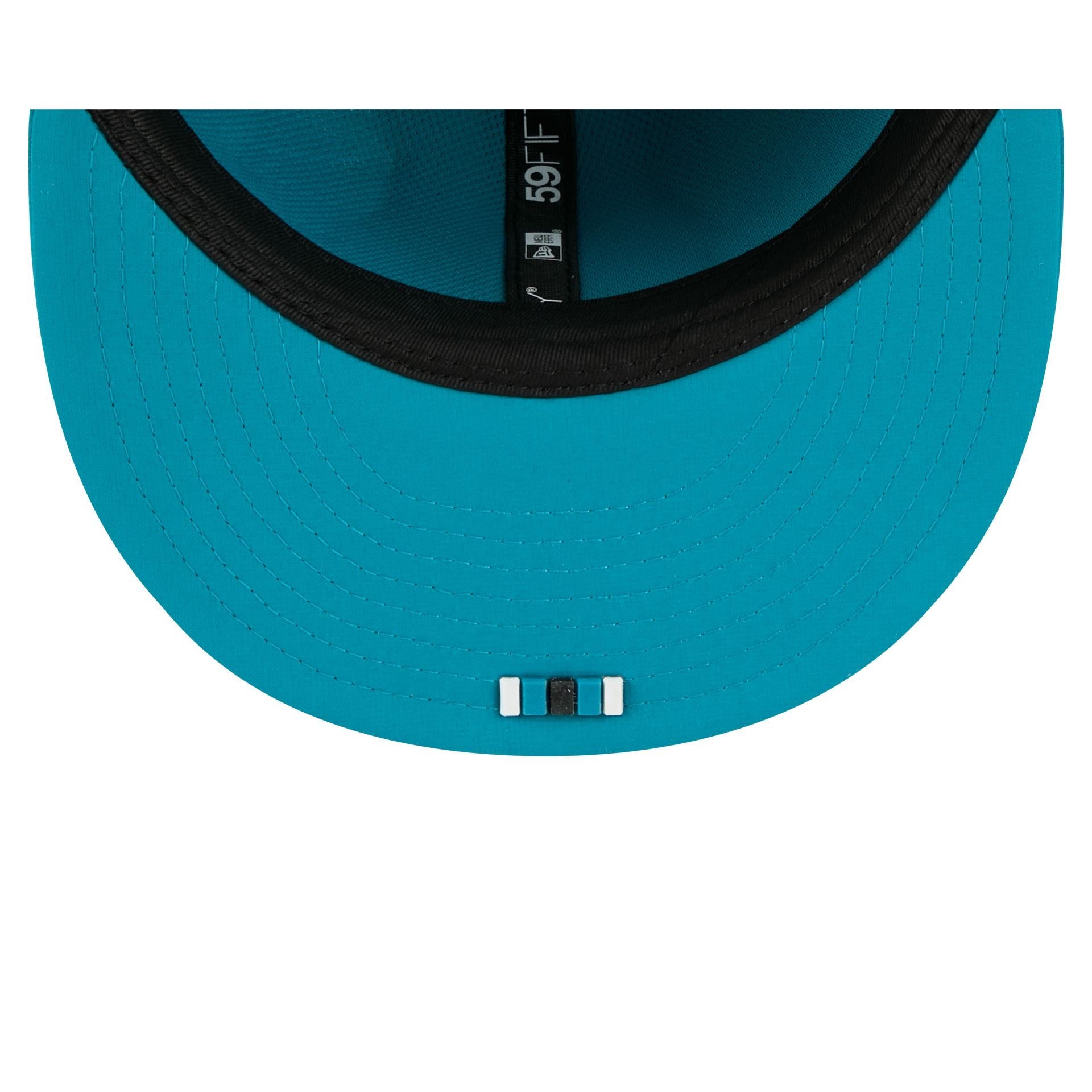 Jacksonville Jaguars 2025 Sideline Hot Weather 59FIFTY Fitted Hat - Image 7