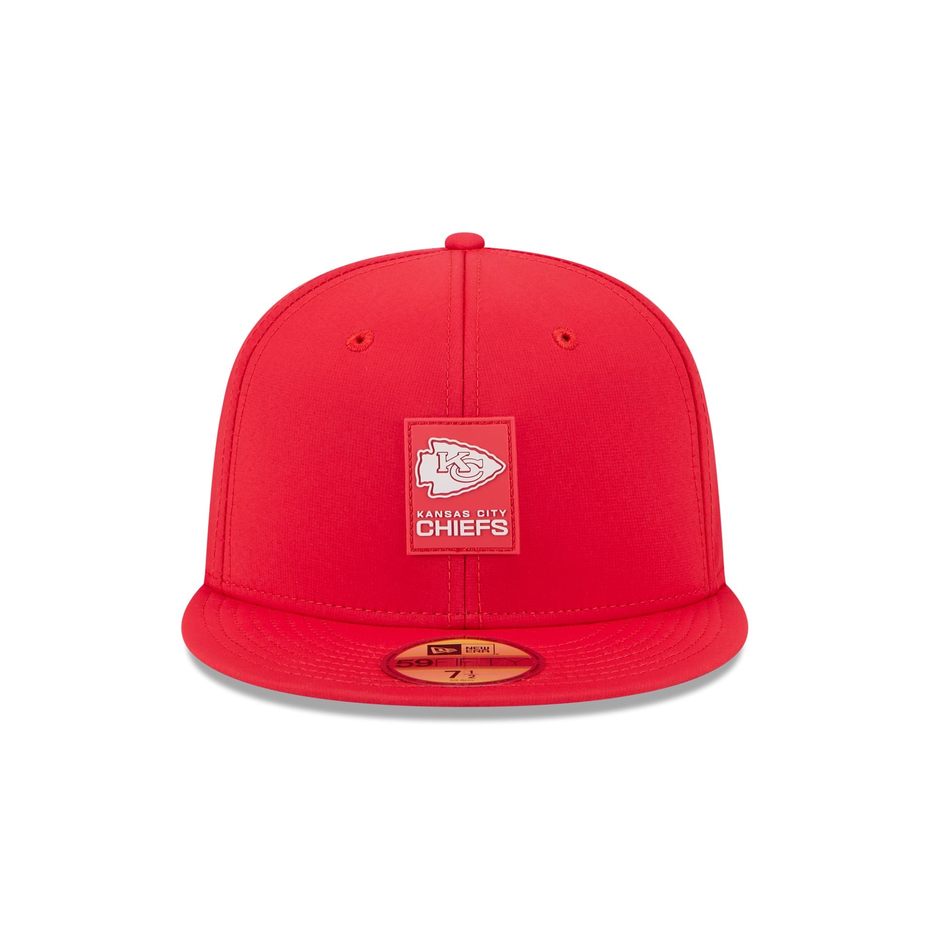 Kansas City Chiefs 2025 Sideline Hot Weather 59FIFTY Fitted Hat - Image 2
