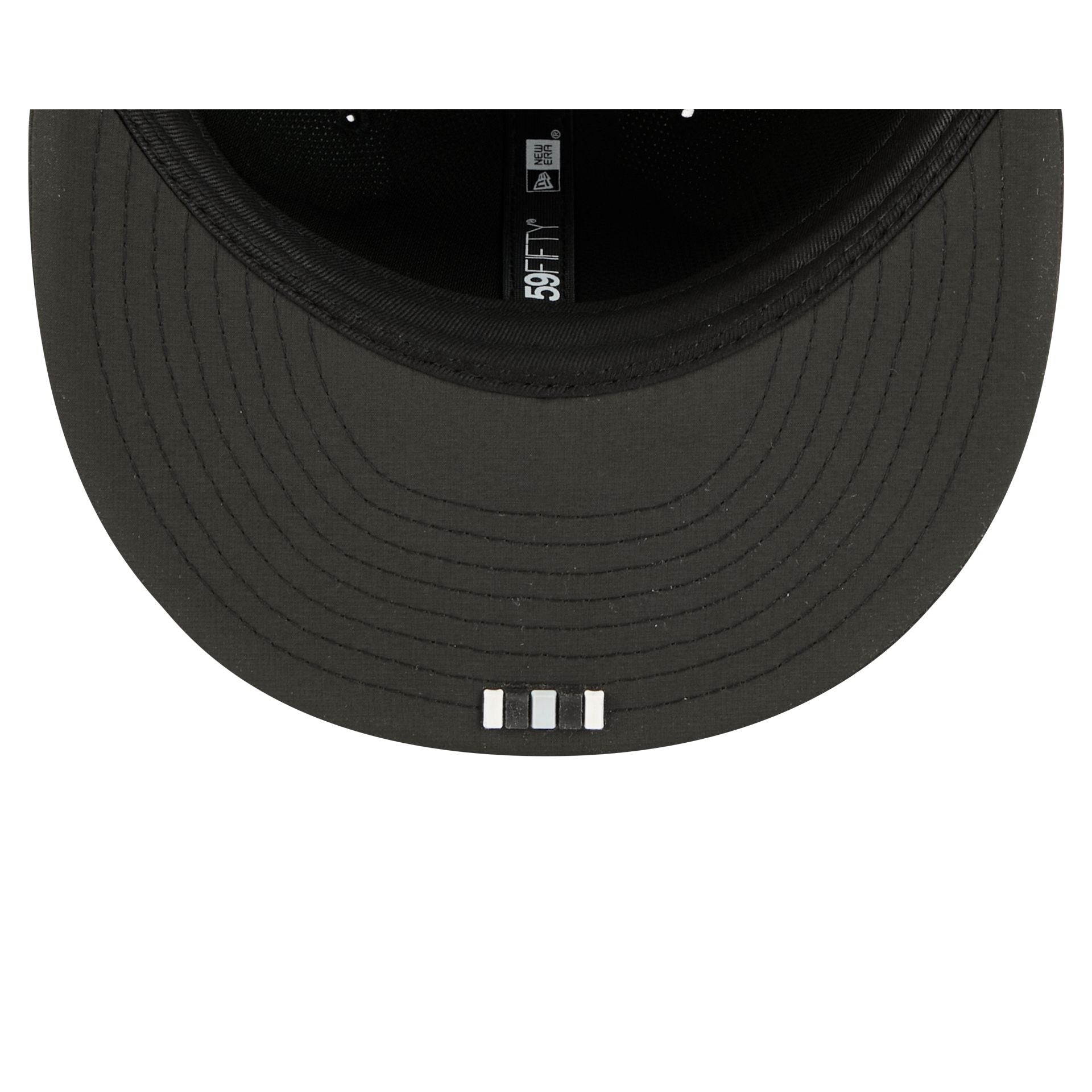 Las Vegas Raiders 2025 Sideline Hot Weather 59FIFTY Fitted Hat - Image 7