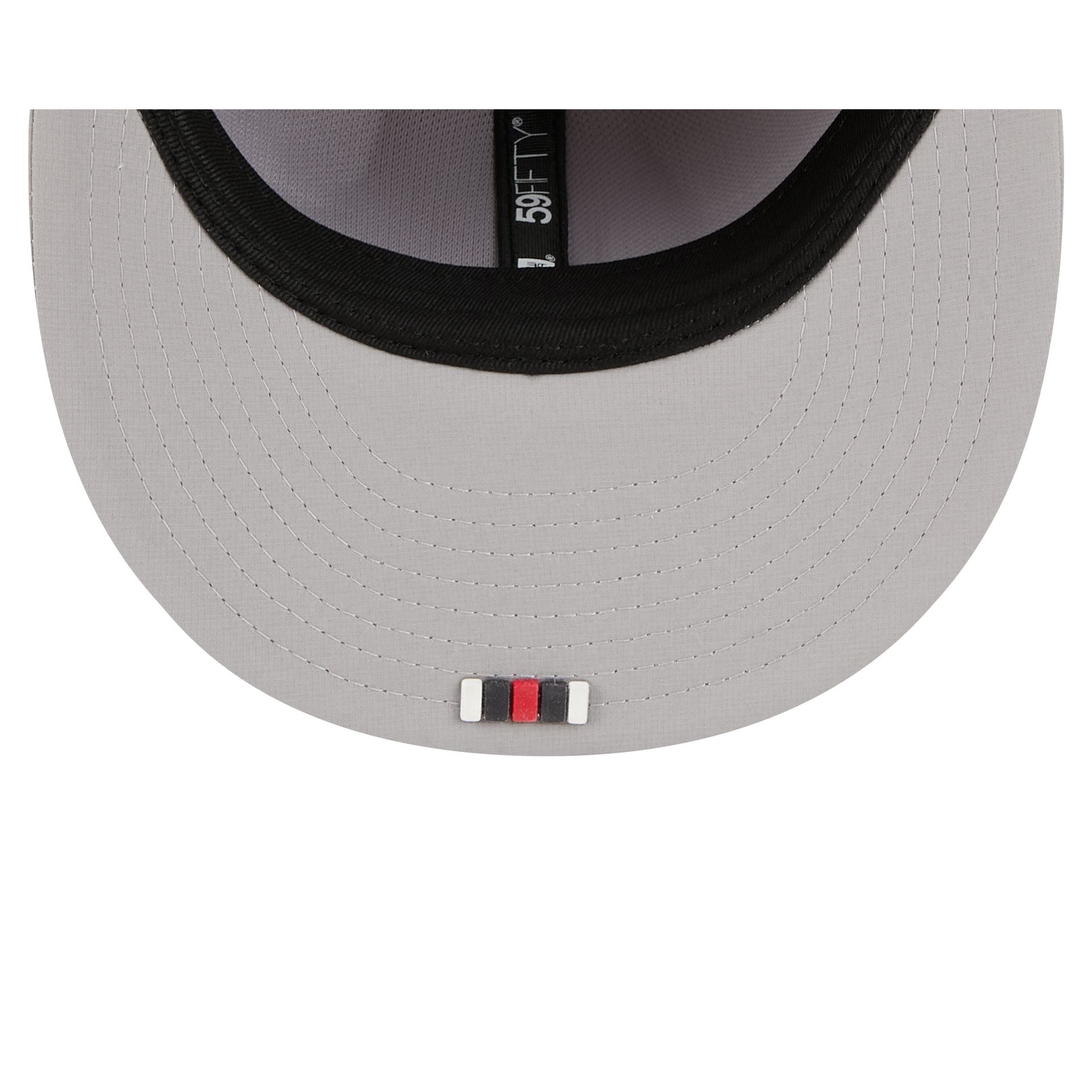 Houston Texans 2025 Sideline Hot Weather Gray 59FIFTY Fitted Hat - Image 7