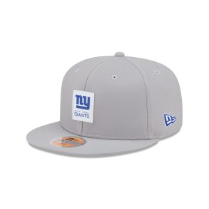 New York Giants 2025 Sideline Hot Weather Gray 59FIFTY Fitted Hat