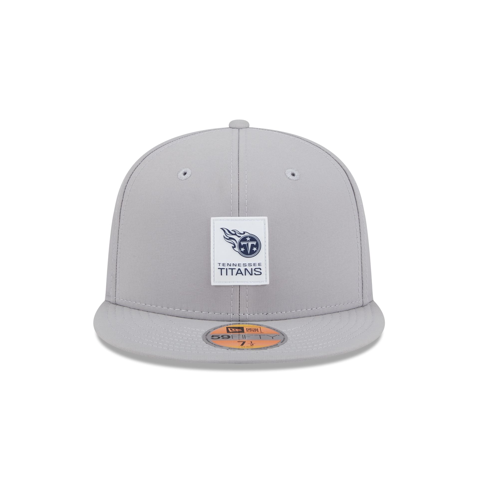 Tennessee Titans 2025 Sideline Hot Weather Gray 59FIFTY Fitted Hat - Image 2