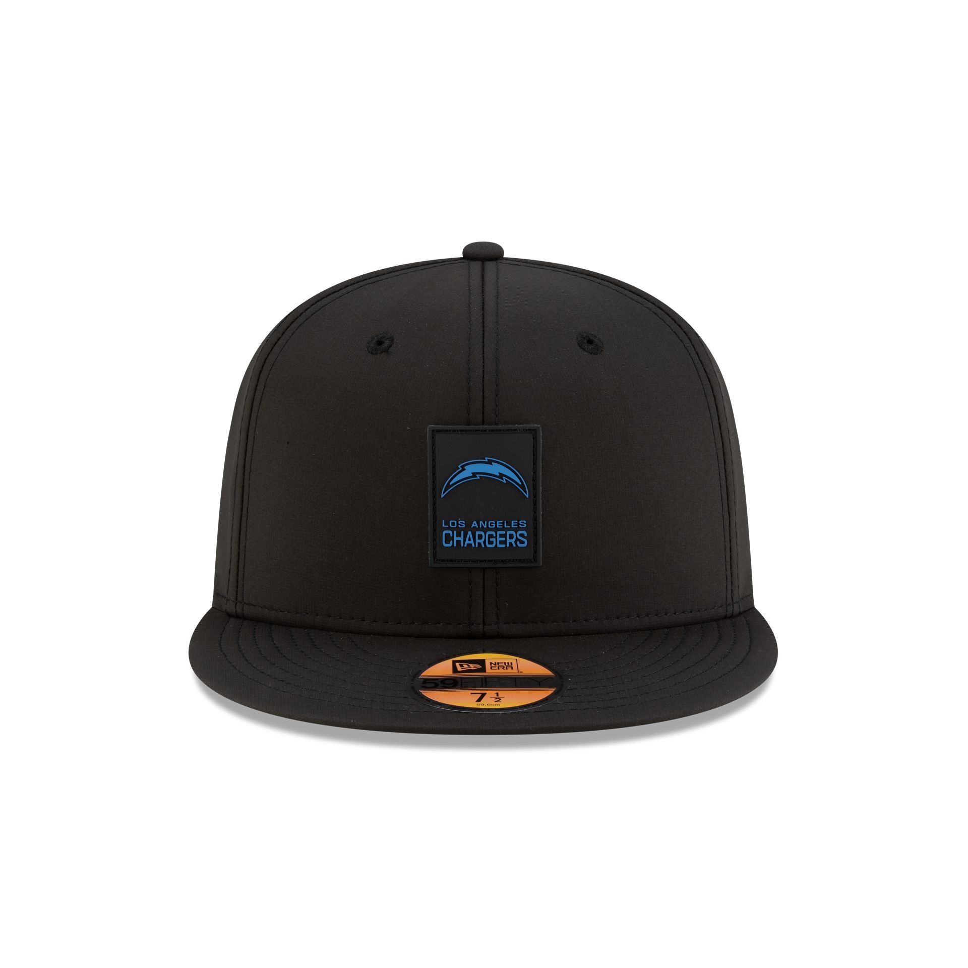 Los Angeles Chargers 2025 Sideline Hot Weather Black 59FIFTY Fitted Hat - Image 2