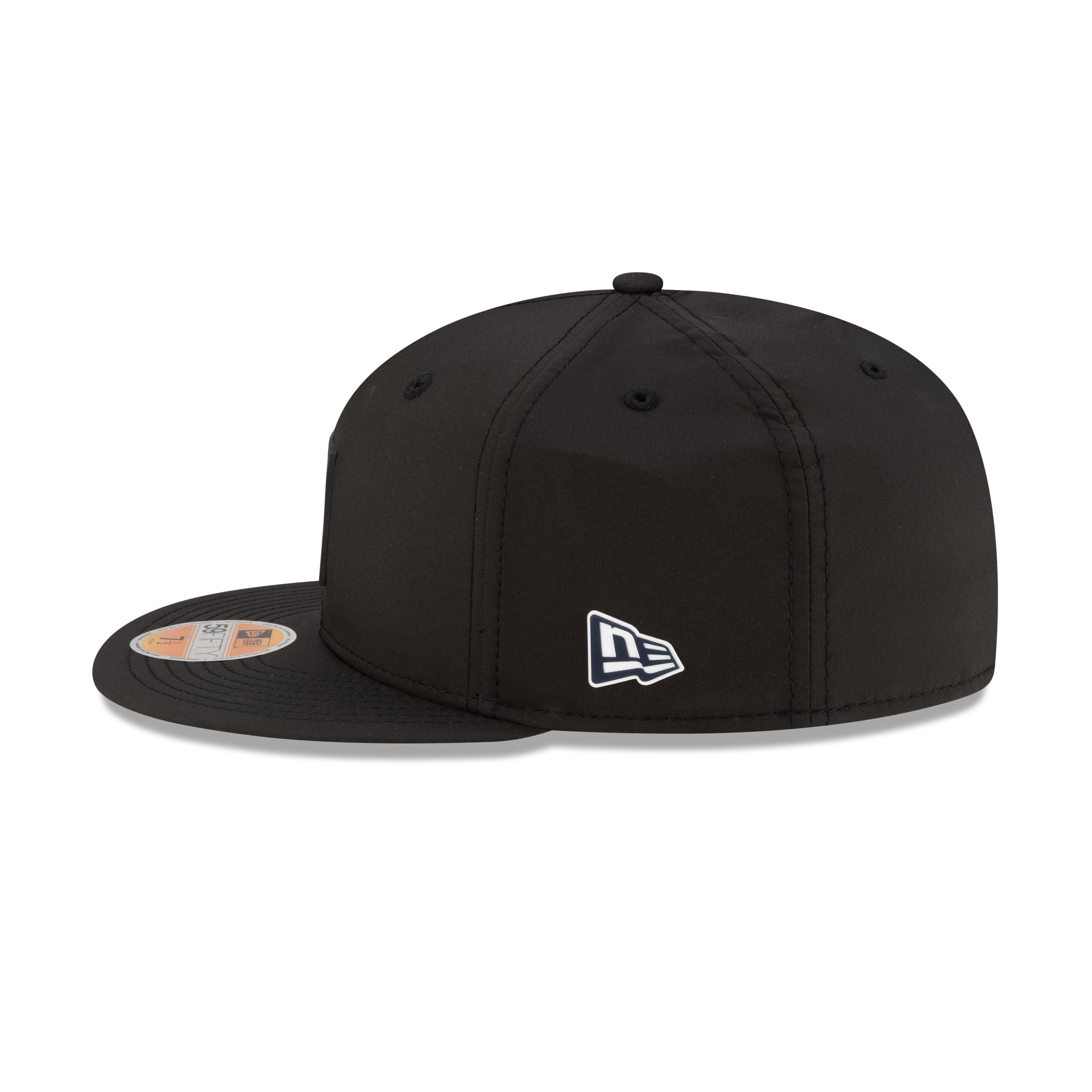 New England Patriots 2025 Sideline Hot Weather Black 59FIFTY Fitted Hat - Image 4