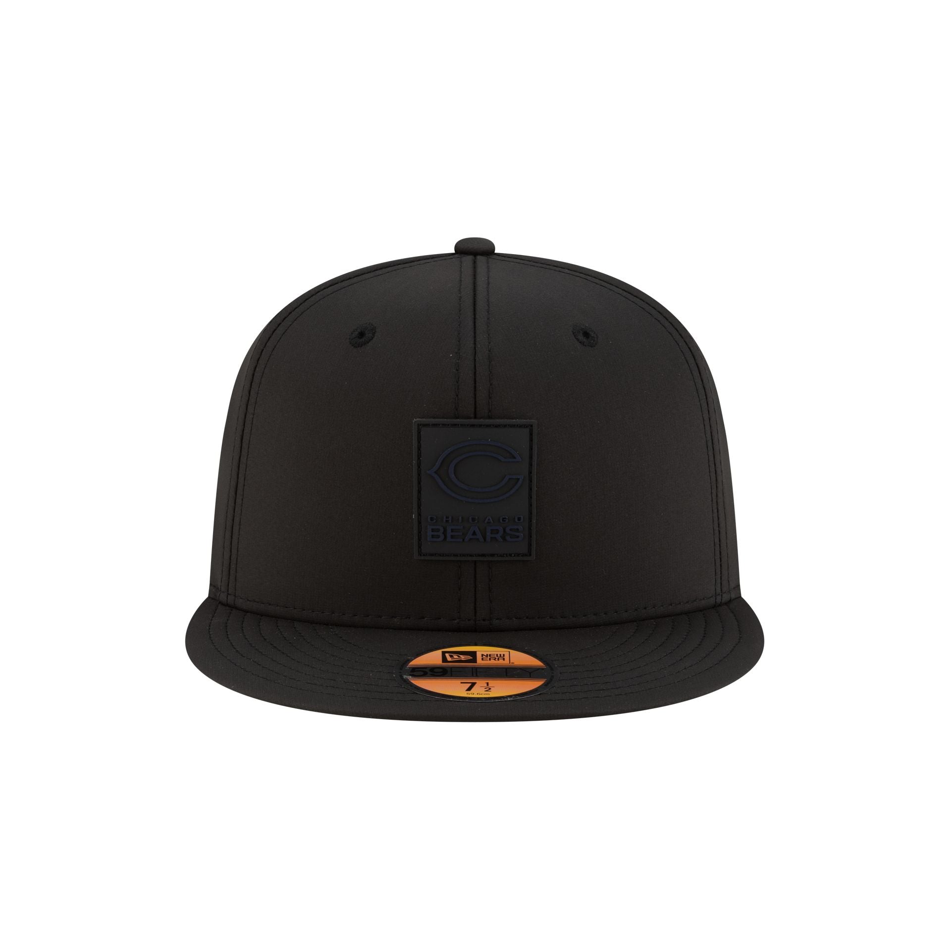Chicago Bears 2025 Sideline Hot Weather Black C 59FIFTY Fitted Hat - Image 2