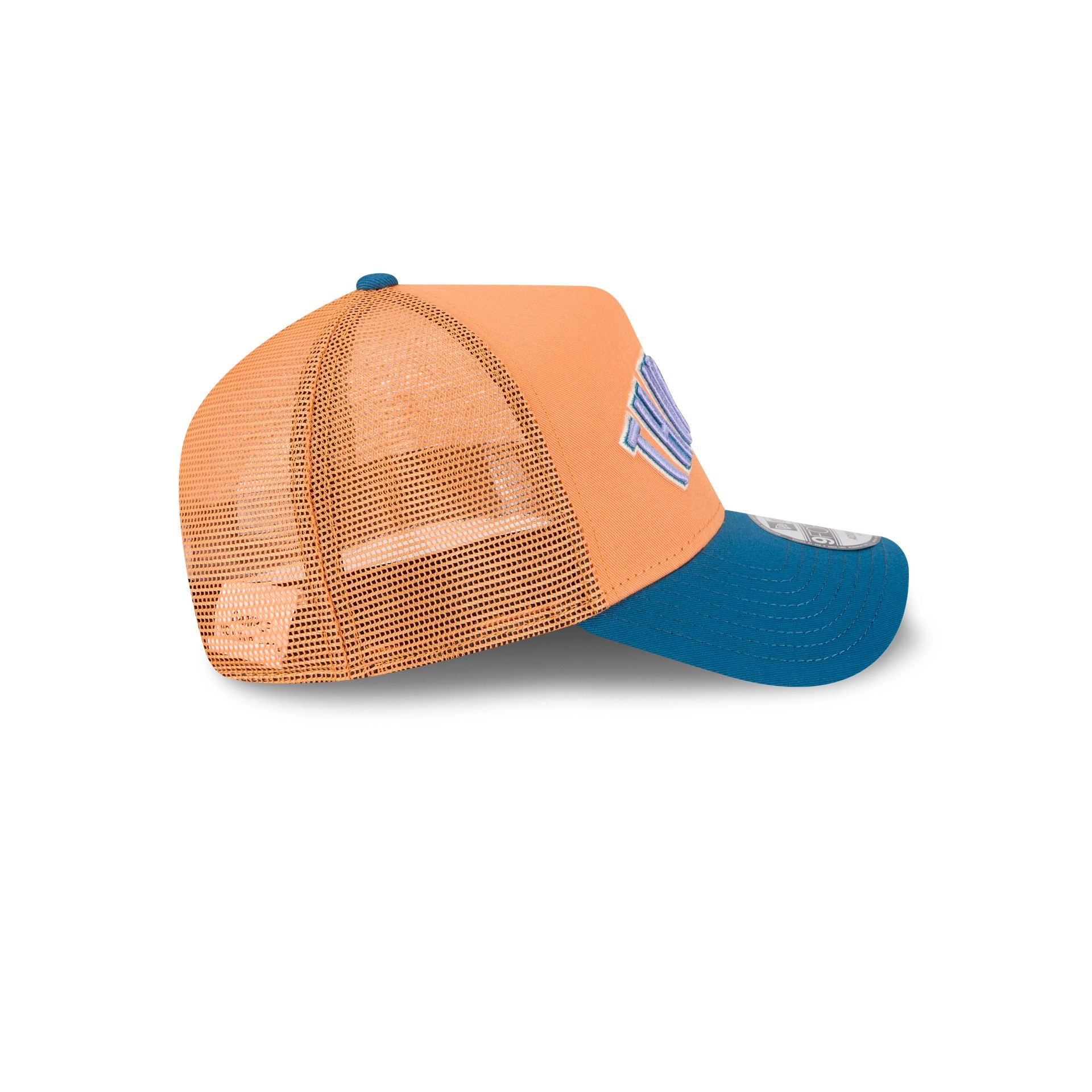 Oklahoma City Thunder Orange Glaze 9FORTY A-Frame Trucker Hat - Image 5