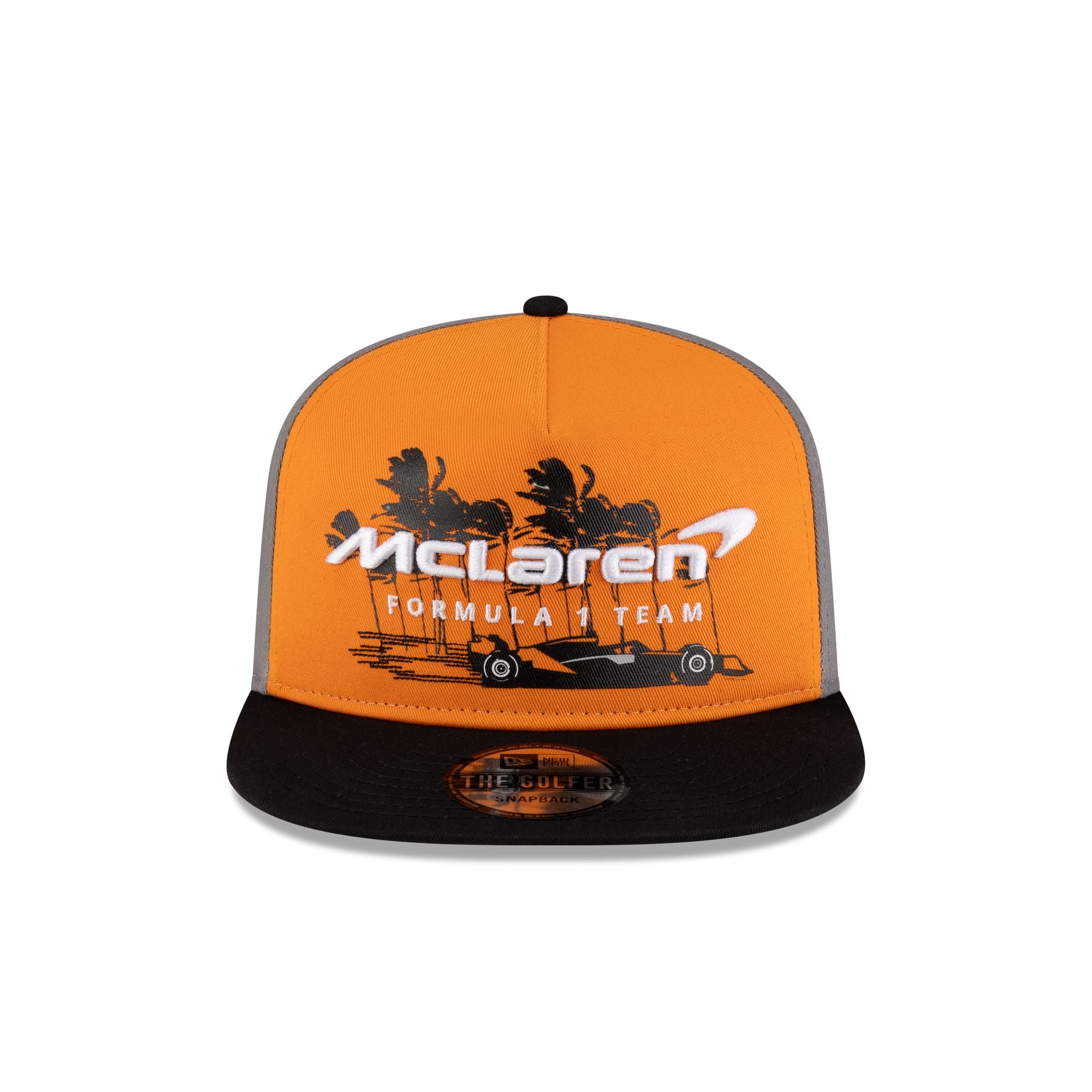 2025 Miami Race McLaren Formula 1 Team Orange Golfer Hat - Image 2