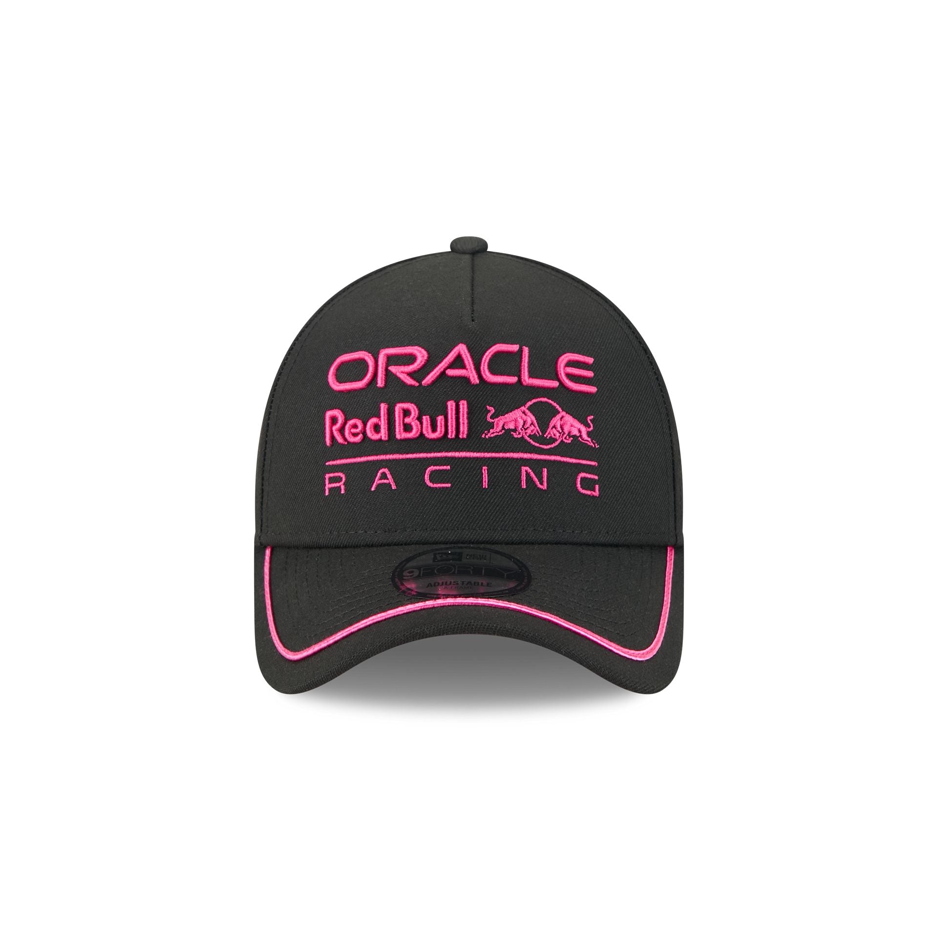 2025 Miami Race Oracle Red Bull Racing Black 9FORTY A-Frame Snapback Hat - Image 2