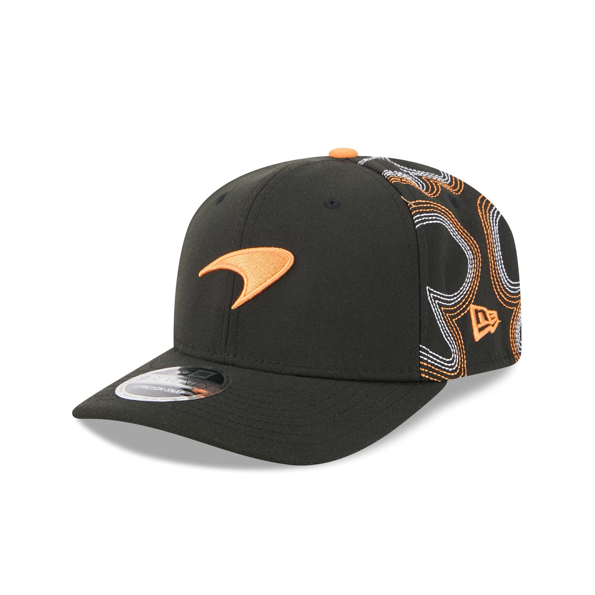 McLaren Formula 1 Team 2025 Austin Race Special 9SEVENTY Stretch-Snap Hat - Image 3