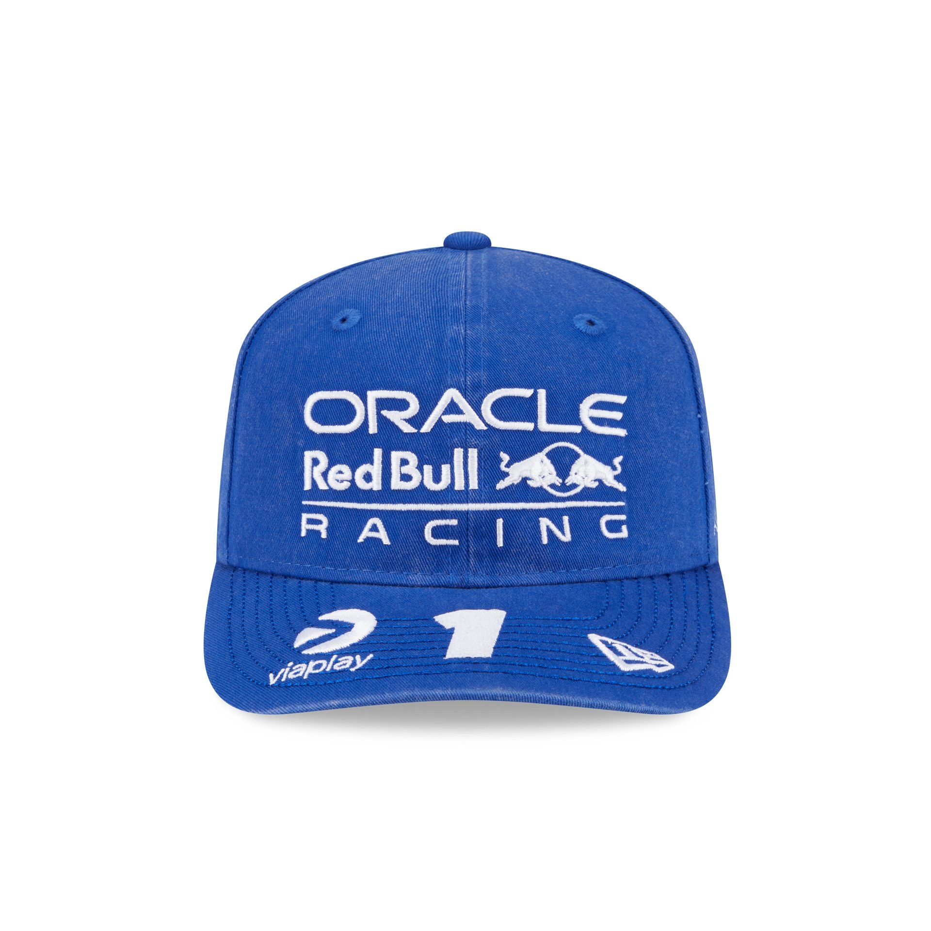 Oracle Red Bull Racing 2025 Sao Paulo Race Special Max Verstappen 9SEVENTY Stretch-Snap Hat - Image 2