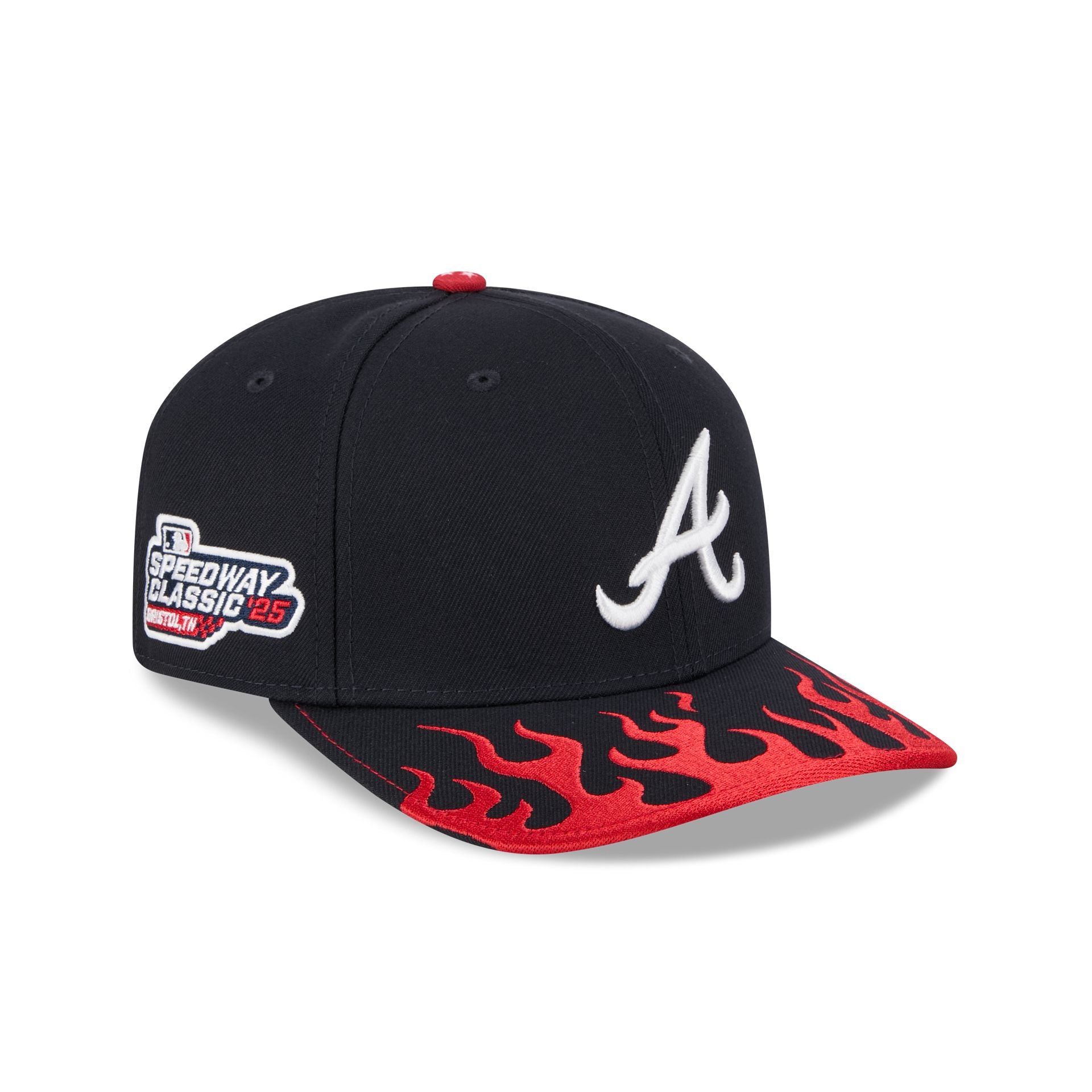 Atlanta Braves Speedway Classic 9SEVENTY Stretch-Snap Hat