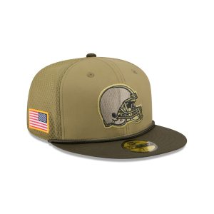 Cleveland Browns 2025 Salute to Service 59FIFTY Fitted Hat