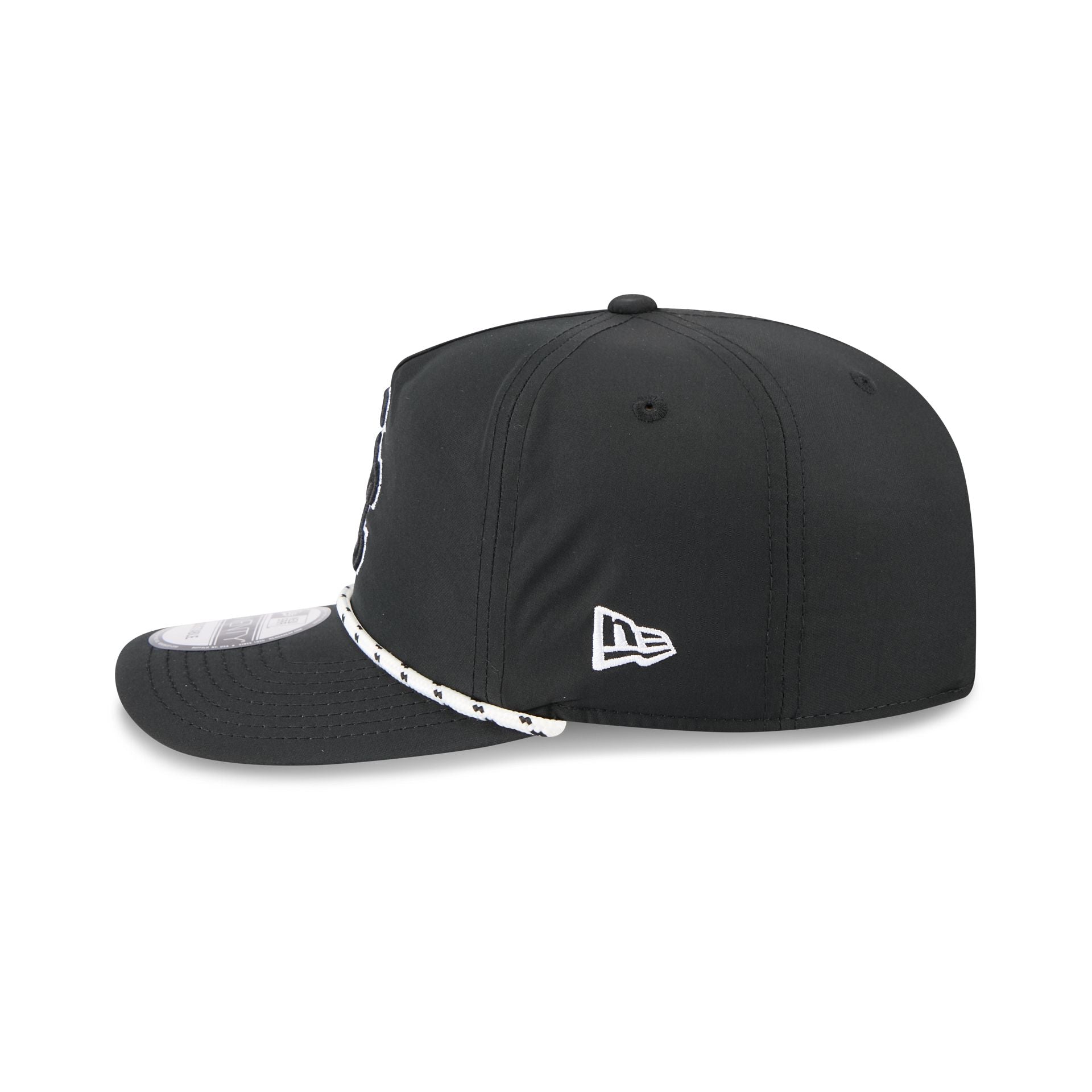 USC Trojans Black and White Rope 19TWENTY Snapback Hat - Image 4