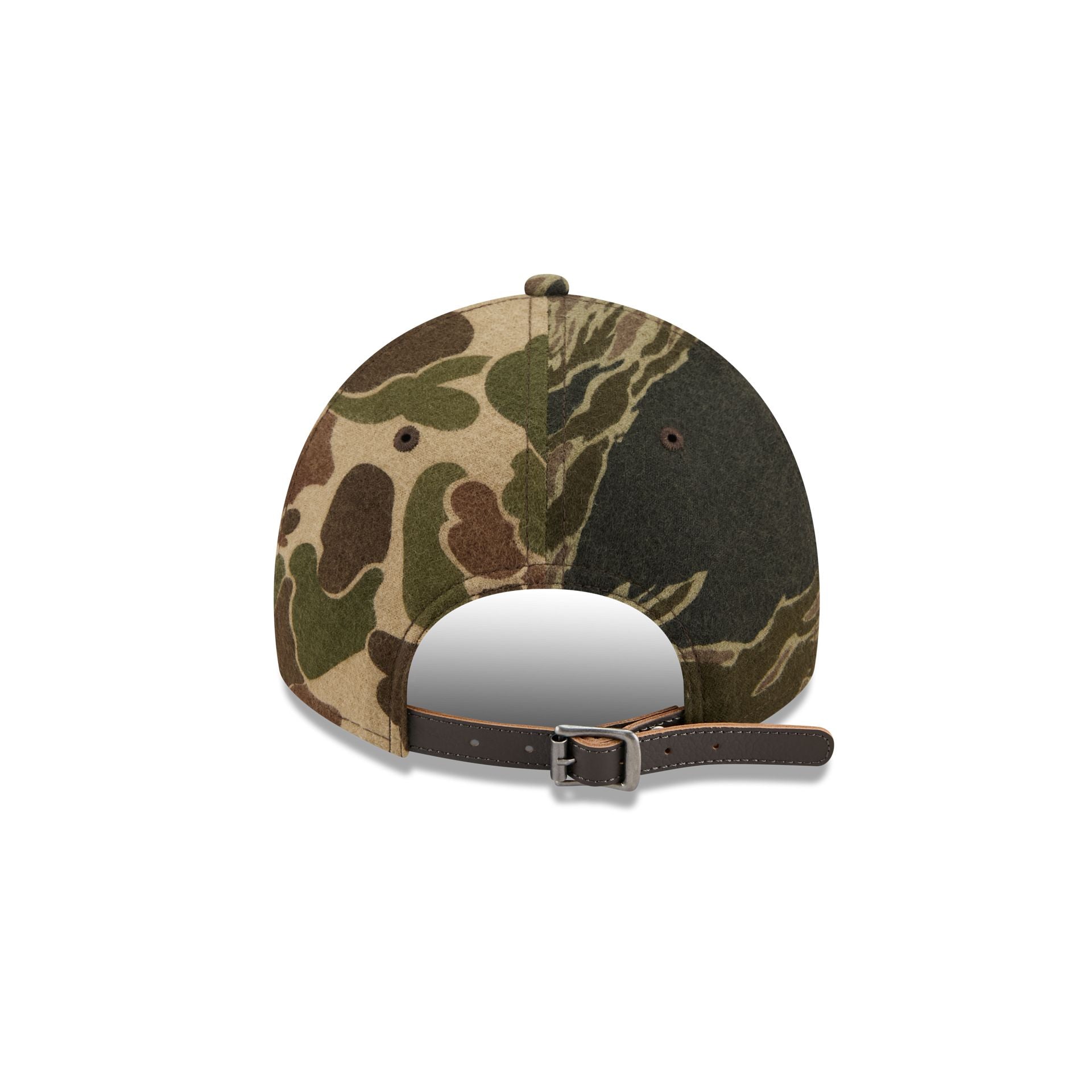 New Era Cap Three Looms Wool Woodland Camo 9TWENTY Adjustable Hat - Image 6