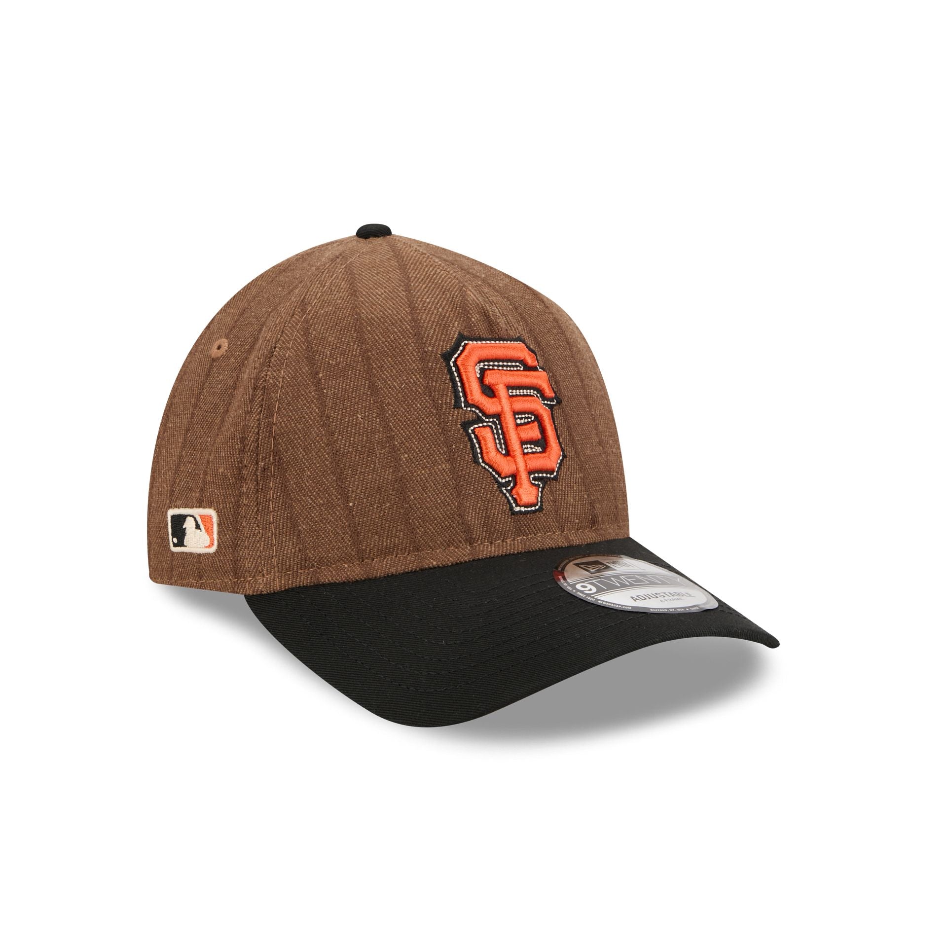 San Francisco Giants Three Looms Wool Pinstripe 9TWENTY A-Frame Adjustable Hat