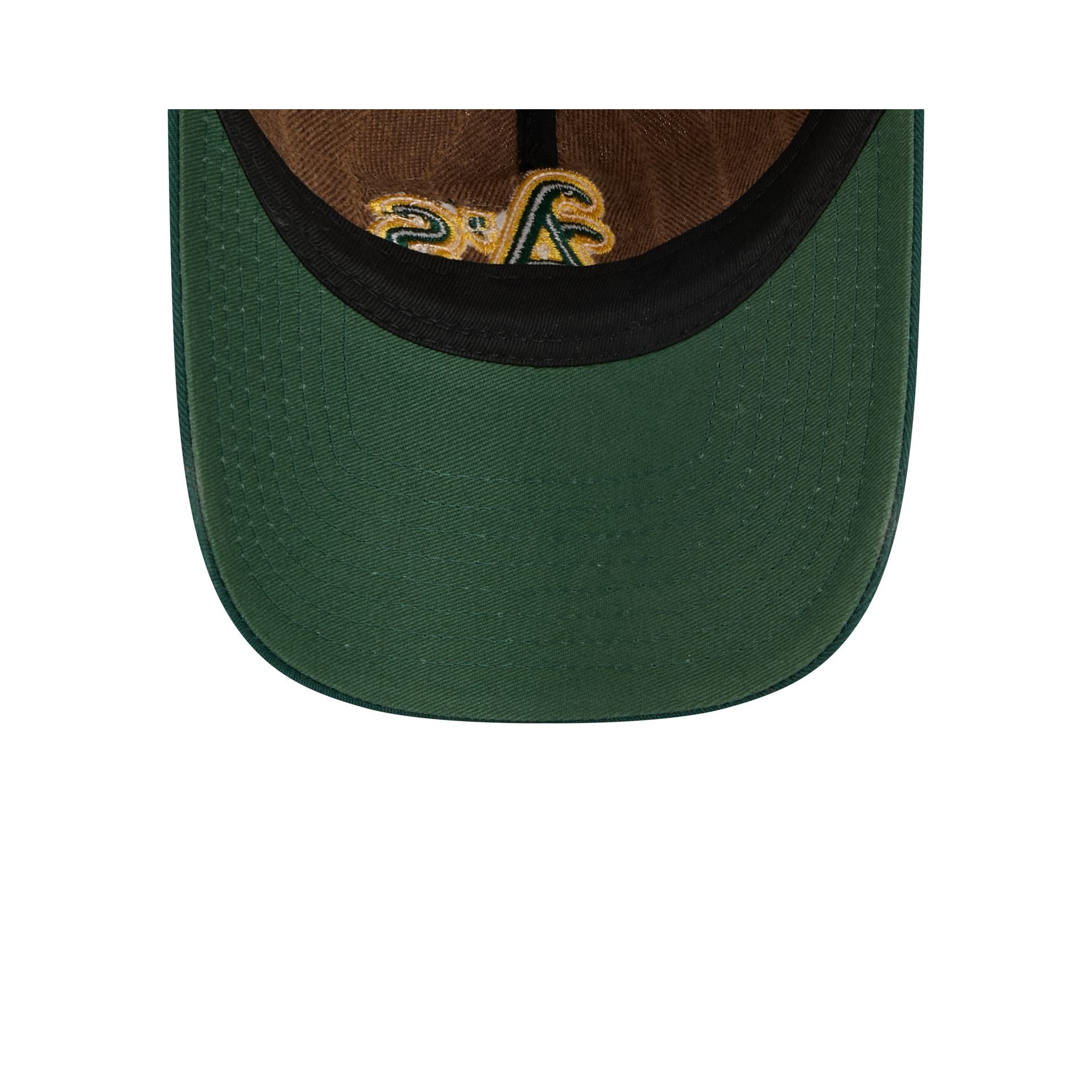 Athletics Three Looms Wool Pinstripe 9TWENTY A-Frame Adjustable Hat - Image 7