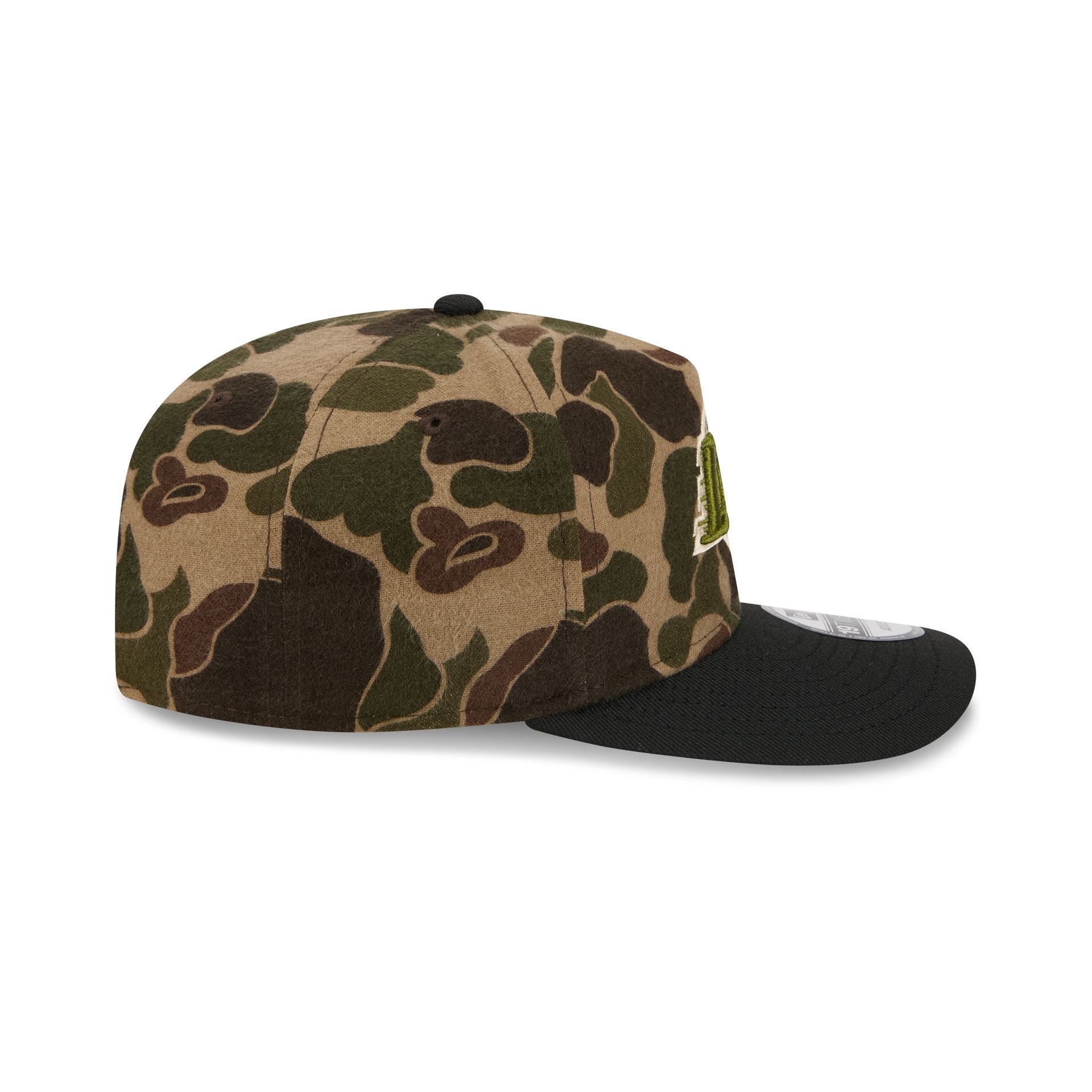 Los Angeles Lakers Three Looms Wool Duck Camo 19TWENTY Adjustable Hat - Image 5