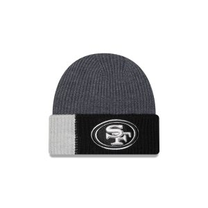 San Francisco 49ers Merino Wool Color Block Cuff Knit Hat