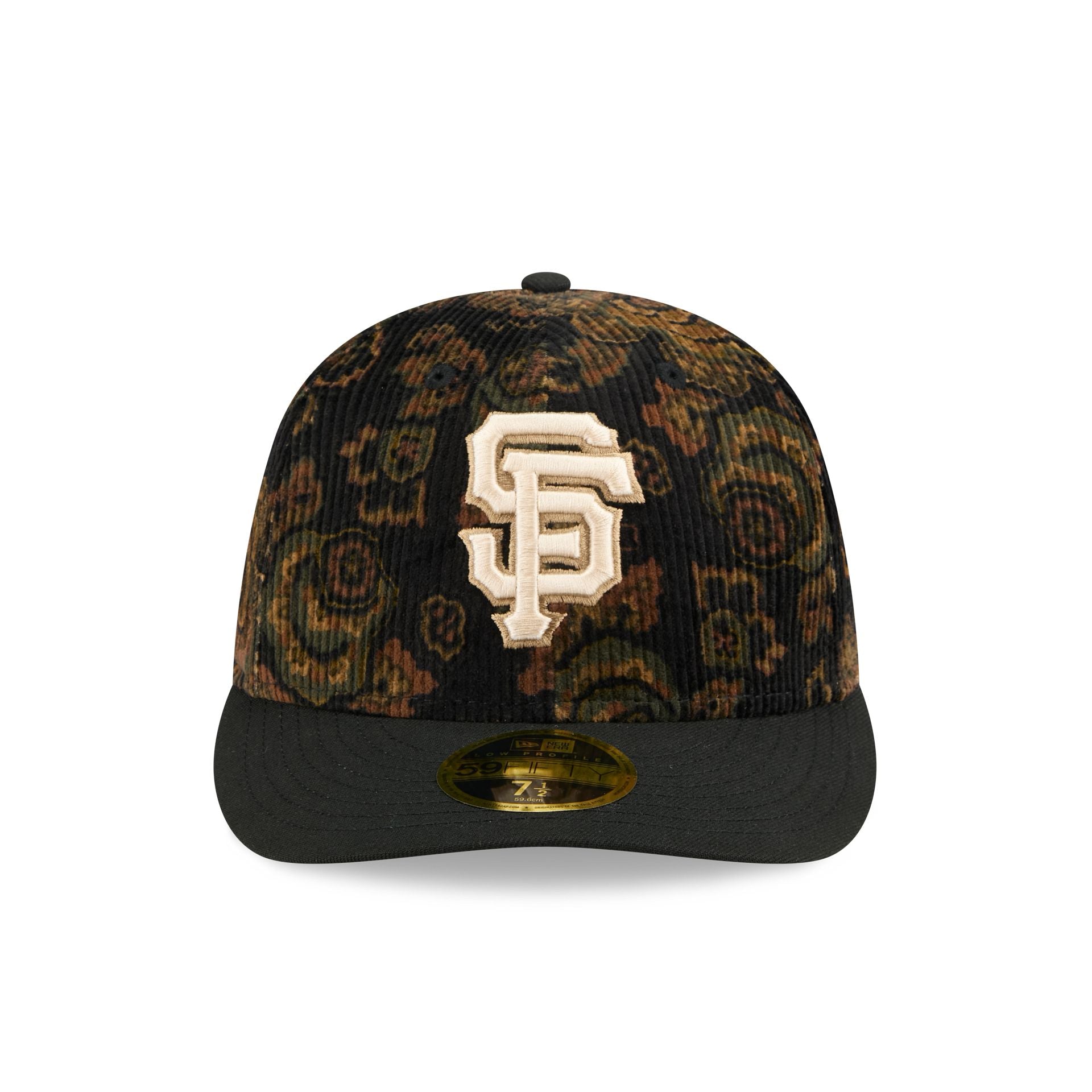 San Francisco Giants Three Looms Floral Cord Low Profile 59FIFTY Fitted Hat - Image 2
