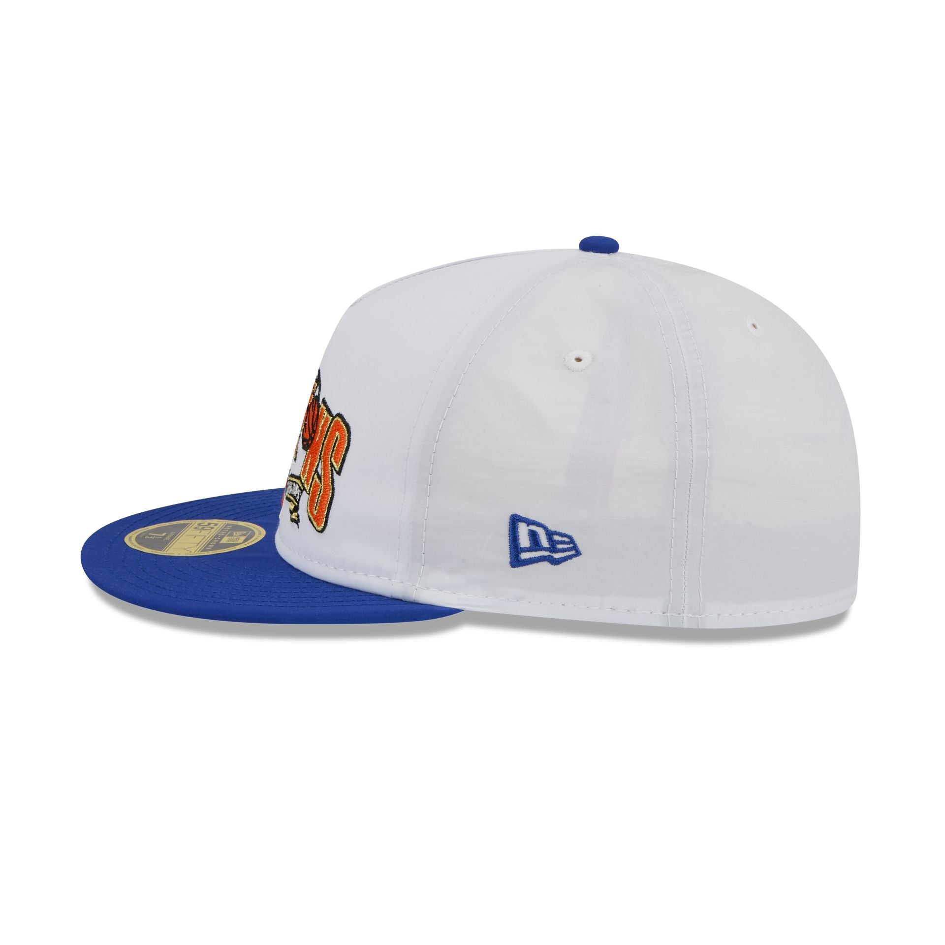 New York Knicks Champions White Retro Crown 59FIFTY Fitted Hat - Image 4