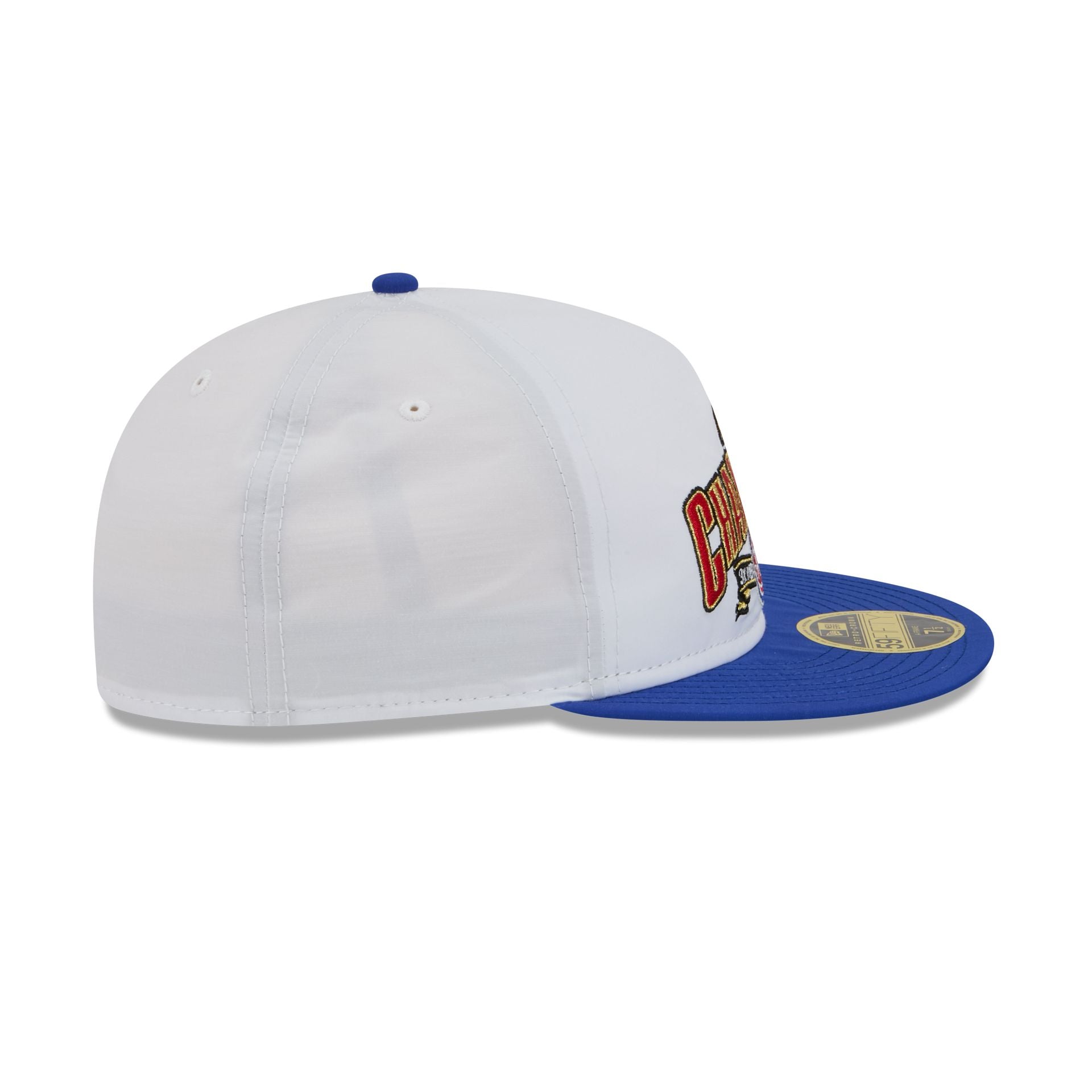 Detroit Pistons Champions White Retro Crown 59FIFTY Fitted Hat - Image 5