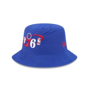 Philadelphia 76ers Nylon Logo Bucket Hat
