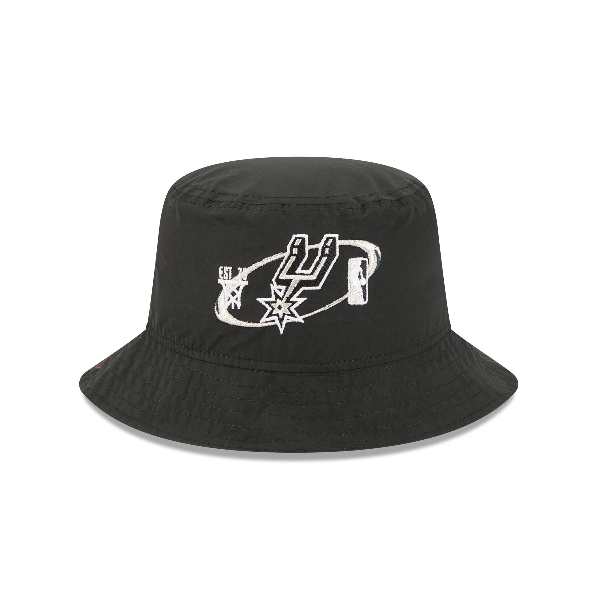 San Antonio Spurs Nylon Logo Bucket Hat - Image 2