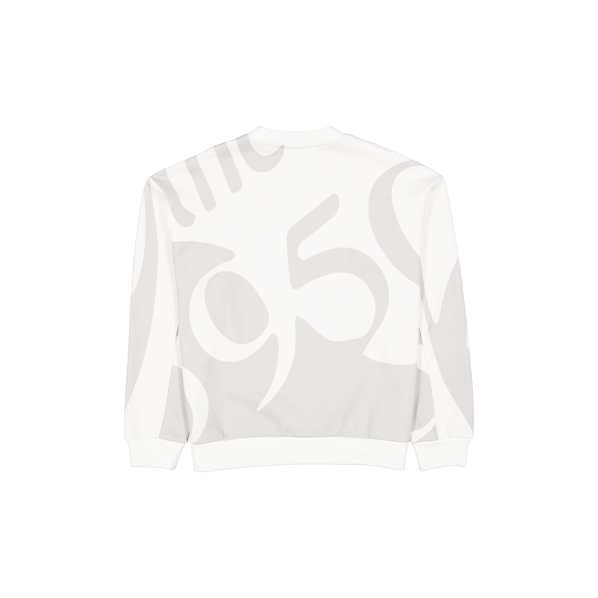 New Era Branded 59FIFTY Splitter College White Crewneck - Image 2