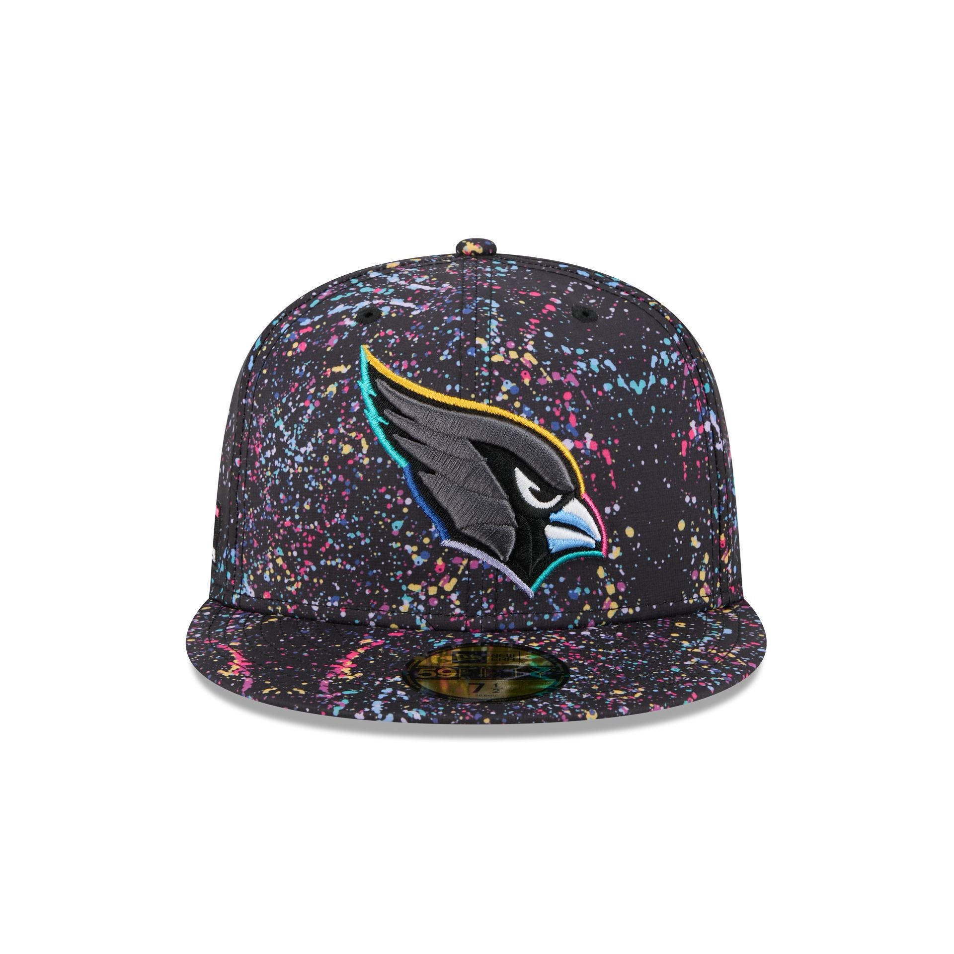 Arizona Cardinals 2025 Crucial Catch 59FIFTY Fitted Hat - Image 2